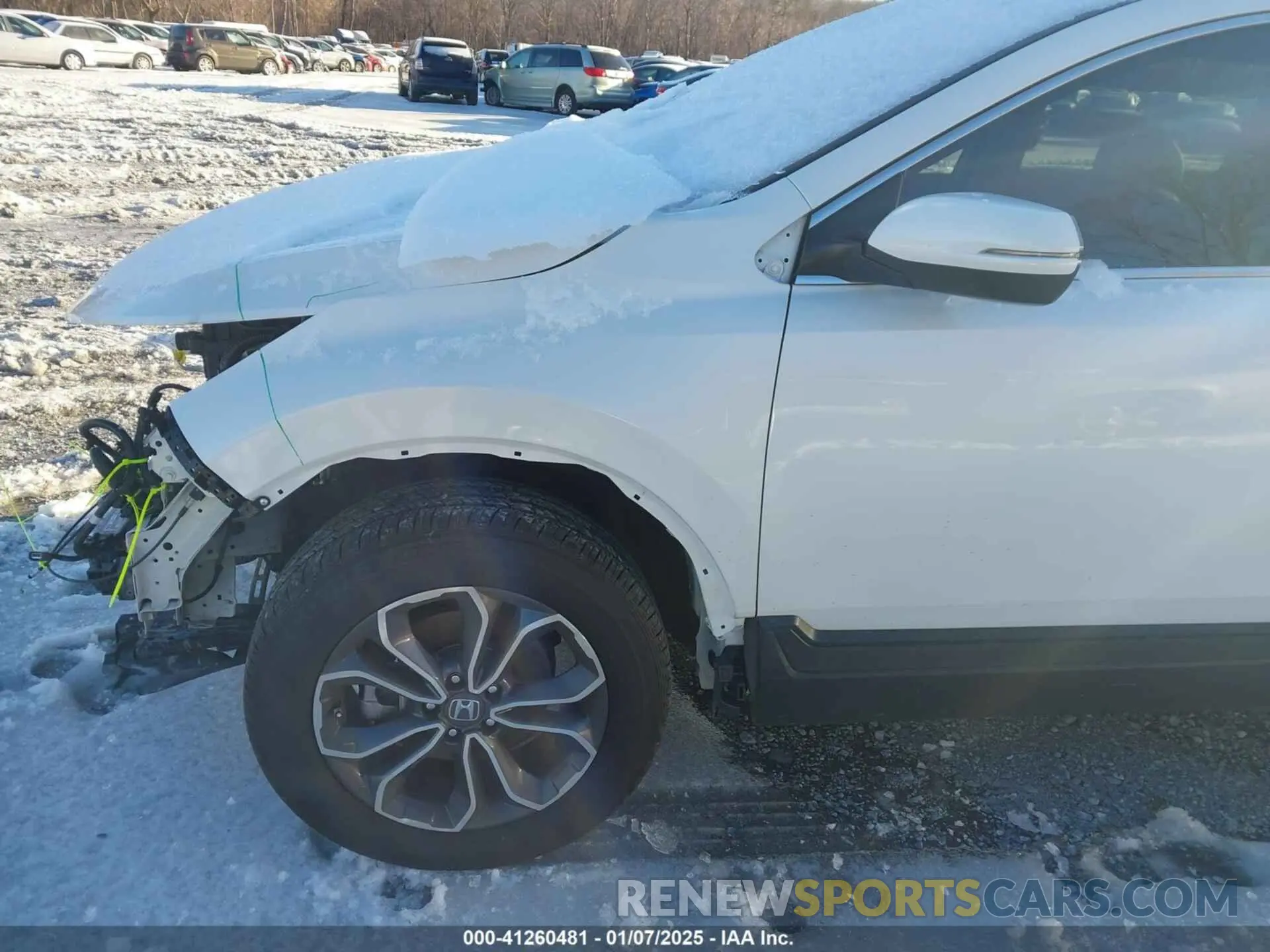 17 fotografías del automóvil dañado 2HKRW2H88NH607768 HONDA CR-V 2022