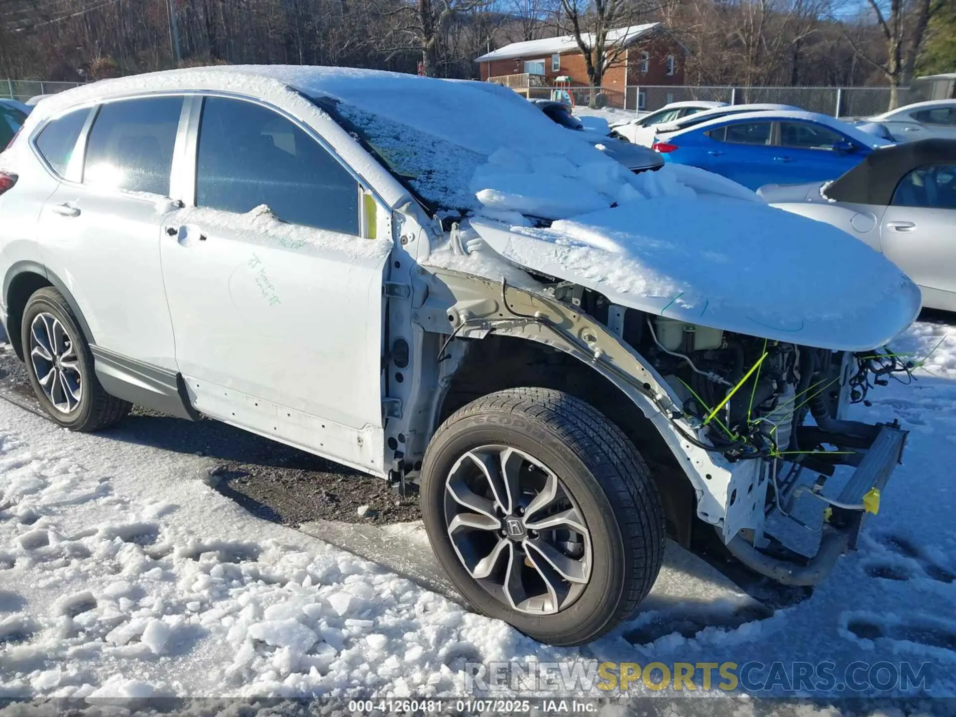 18 fotografías del automóvil dañado 2HKRW2H88NH607768 HONDA CR-V 2022