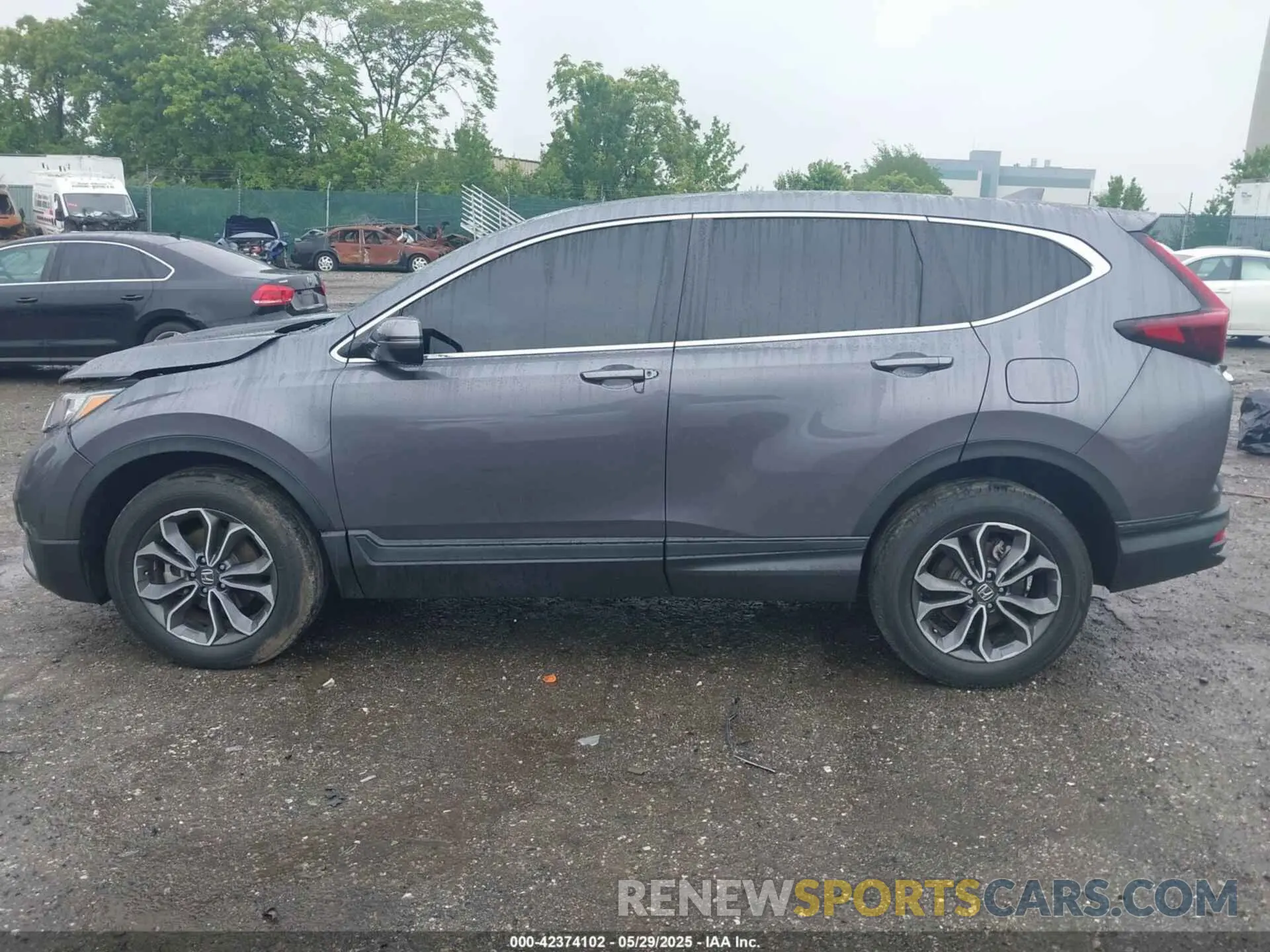 13 fotografías del automóvil dañado 2HKRW2H88NH629415 HONDA CR-V 2022