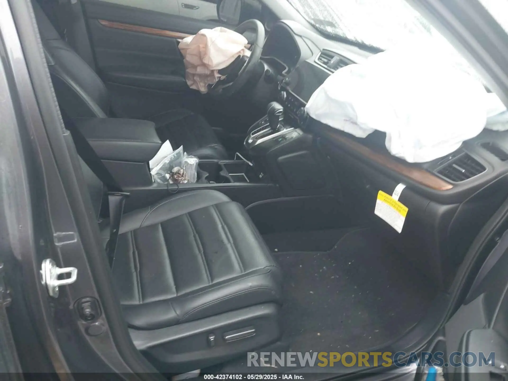 5 fotografías del automóvil dañado 2HKRW2H88NH629415 HONDA CR-V 2022