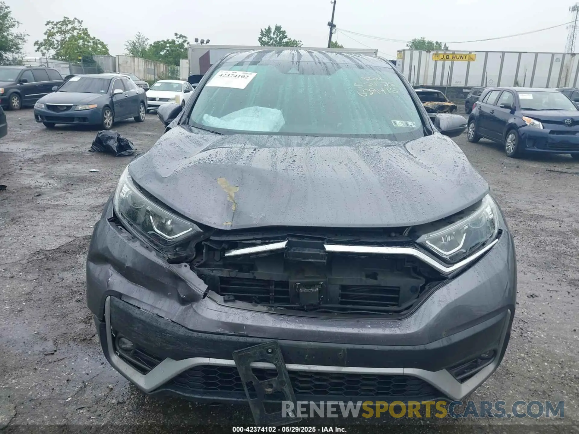 6 fotografías del automóvil dañado 2HKRW2H88NH629415 HONDA CR-V 2022
