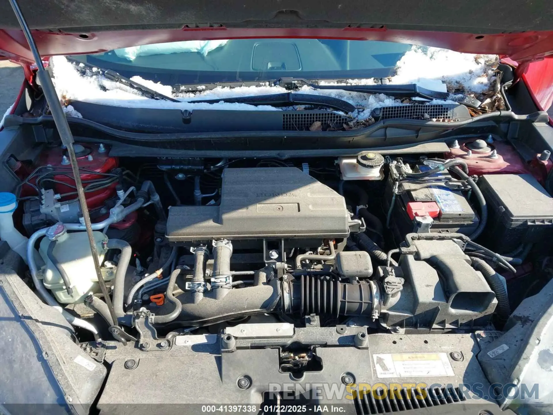 10 fotografías del automóvil dañado 2HKRW2H89NH638625 HONDA CR-V 2022