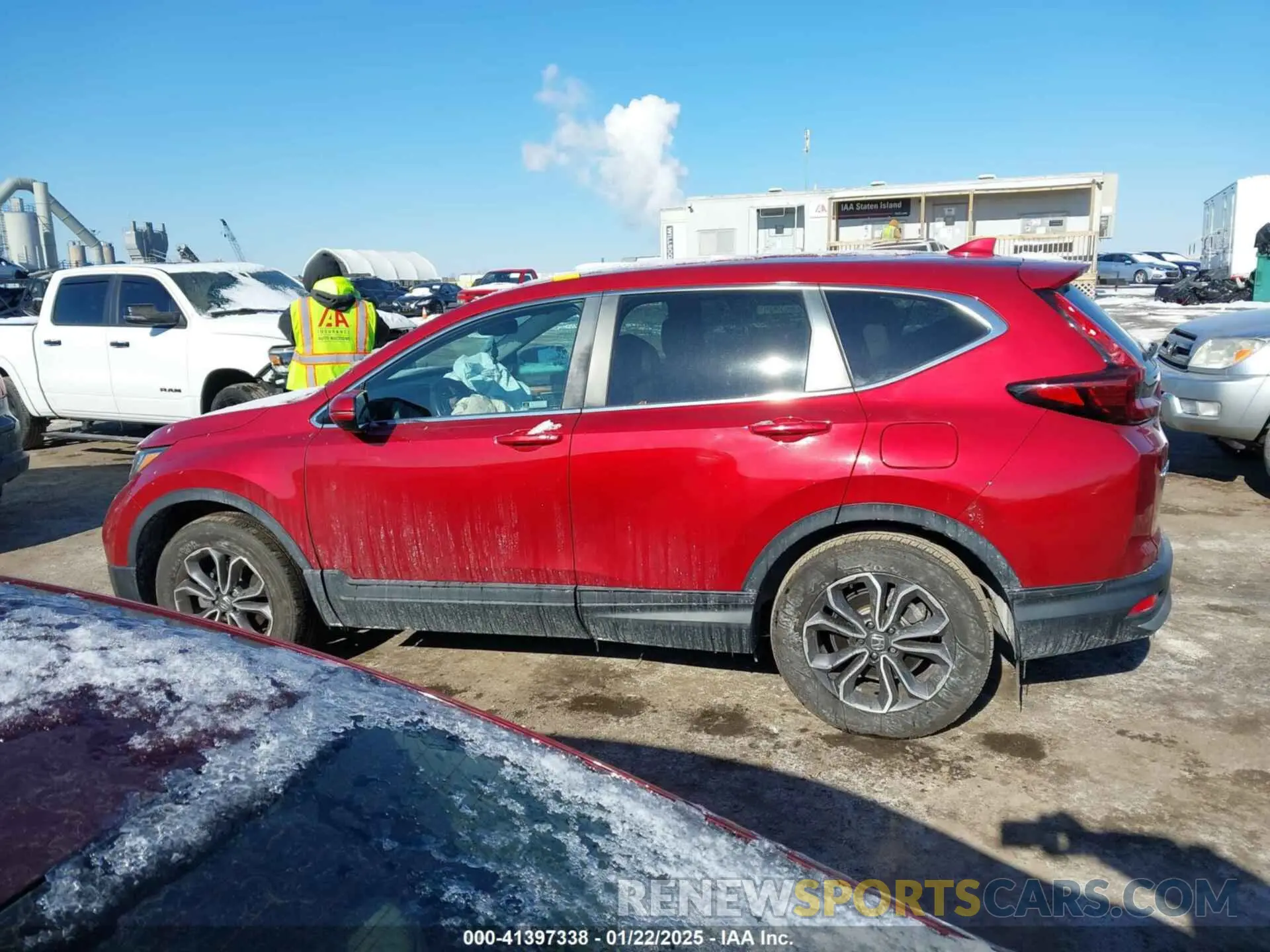 14 fotografías del automóvil dañado 2HKRW2H89NH638625 HONDA CR-V 2022