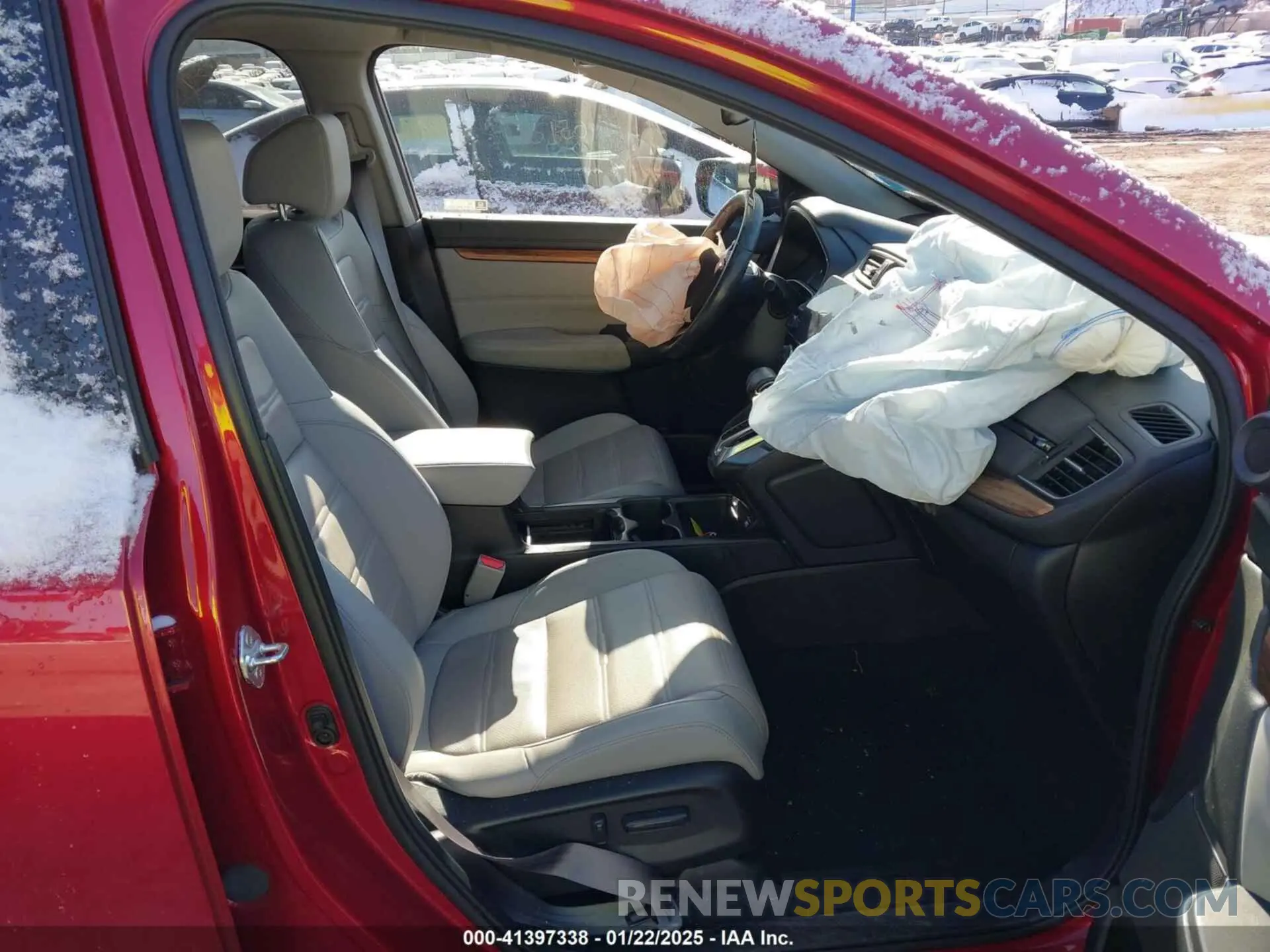 5 fotografías del automóvil dañado 2HKRW2H89NH638625 HONDA CR-V 2022