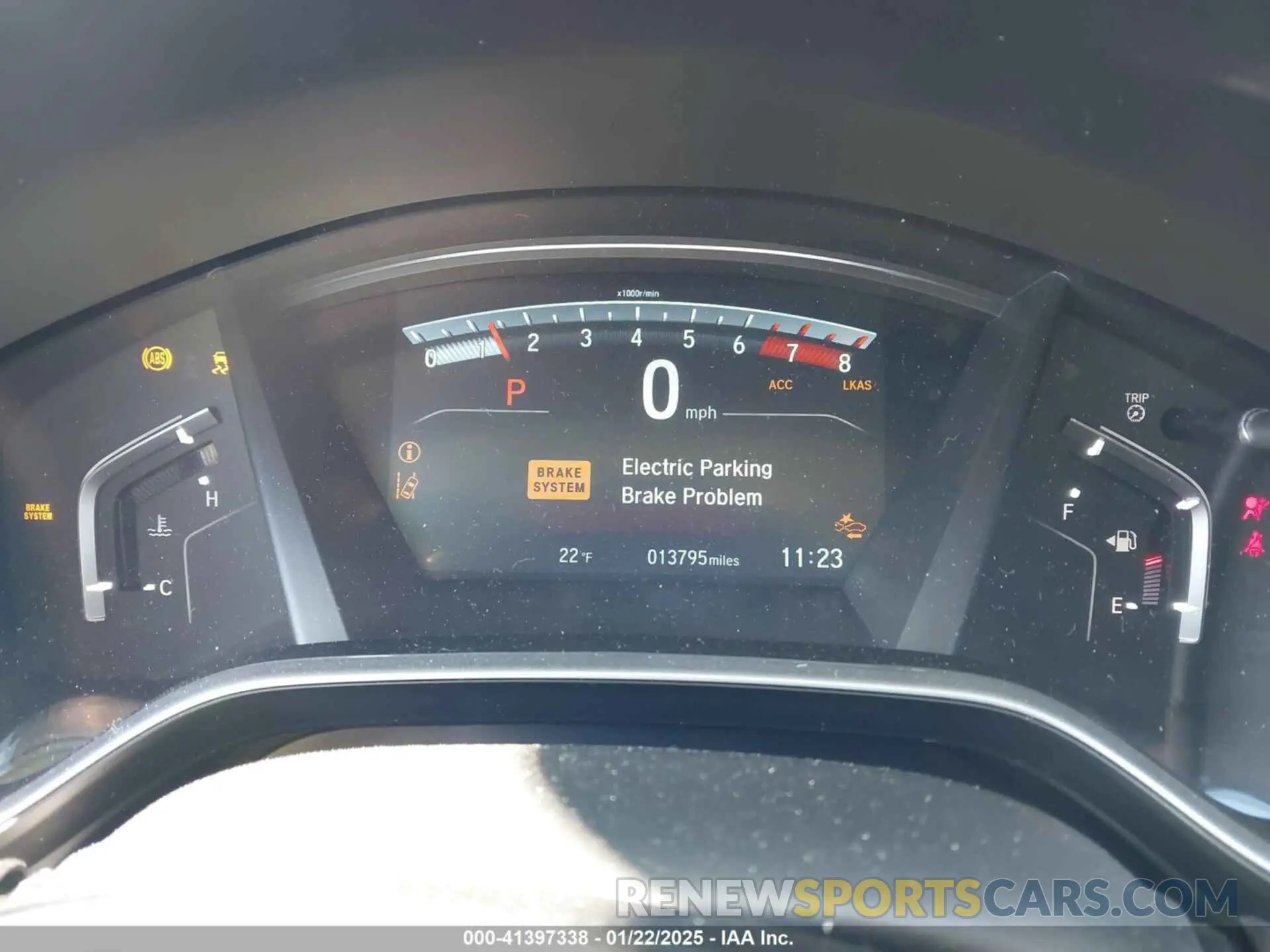 7 fotografías del automóvil dañado 2HKRW2H89NH638625 HONDA CR-V 2022