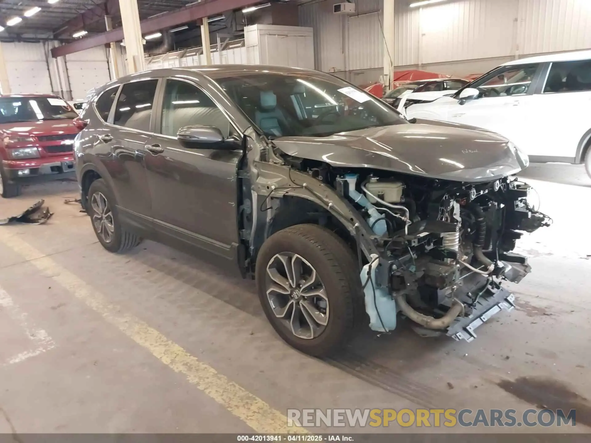 1 fotografías del automóvil dañado 2HKRW2H89NH642061 HONDA CR-V 2022