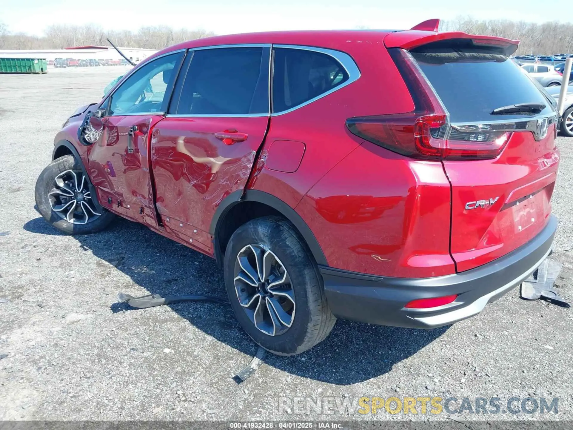3 fotografías del automóvil dañado 2HKRW2H89NH669132 HONDA CR-V 2022