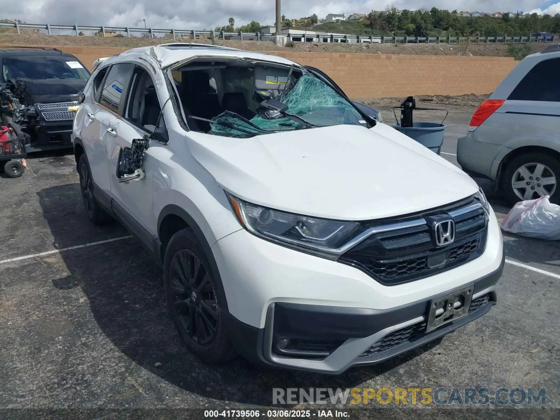 1 fotografías del automóvil dañado 2HKRW2H8XNH641131 HONDA CR-V 2022