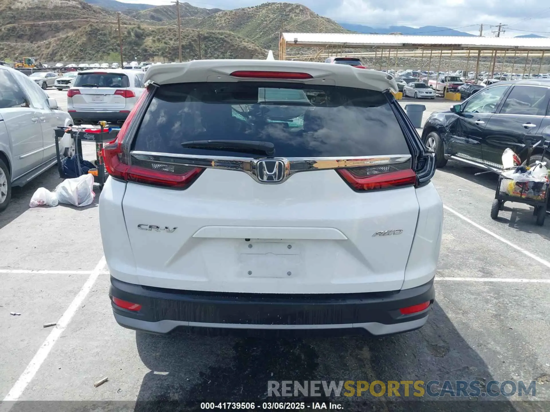 16 fotografías del automóvil dañado 2HKRW2H8XNH641131 HONDA CR-V 2022