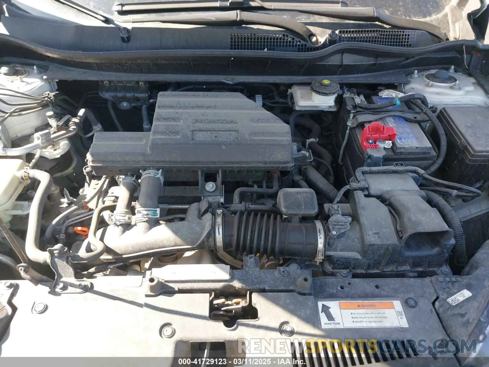 10 fotografías del automóvil dañado 2HKRW2H8XNH659712 HONDA CR-V 2022