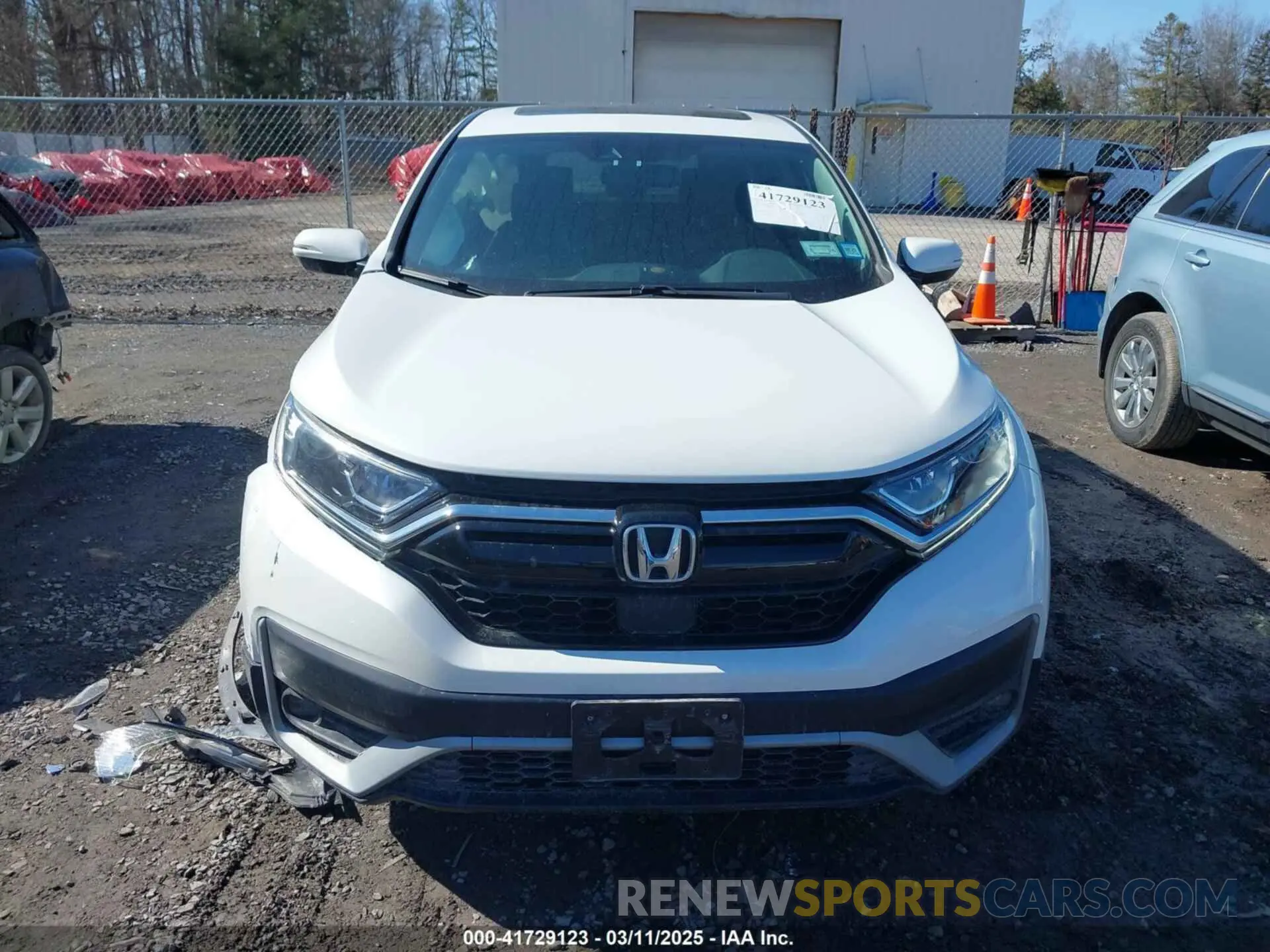 12 fotografías del automóvil dañado 2HKRW2H8XNH659712 HONDA CR-V 2022