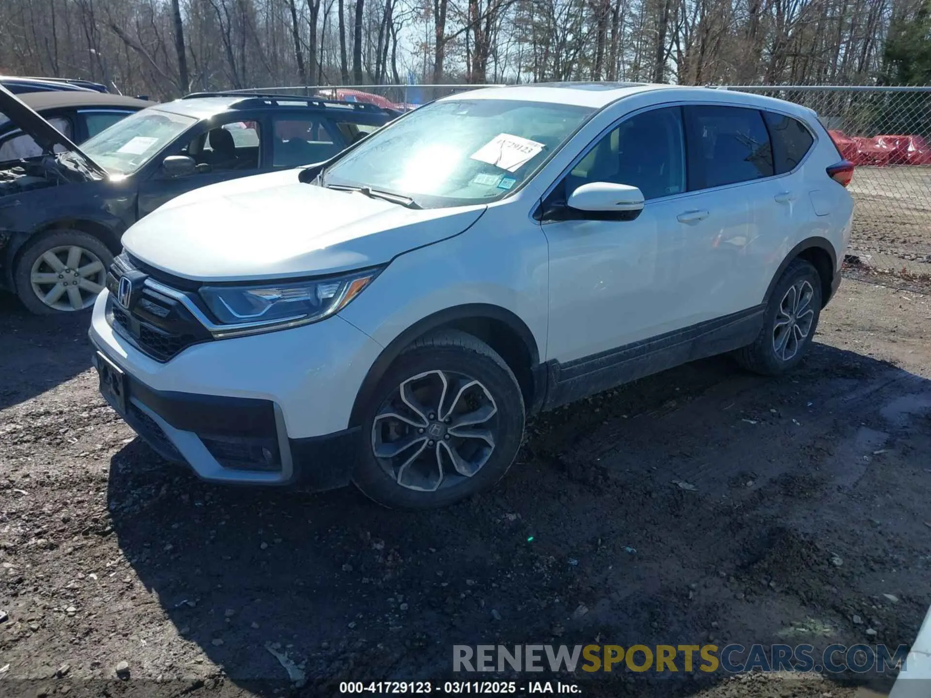 2 fotografías del automóvil dañado 2HKRW2H8XNH659712 HONDA CR-V 2022