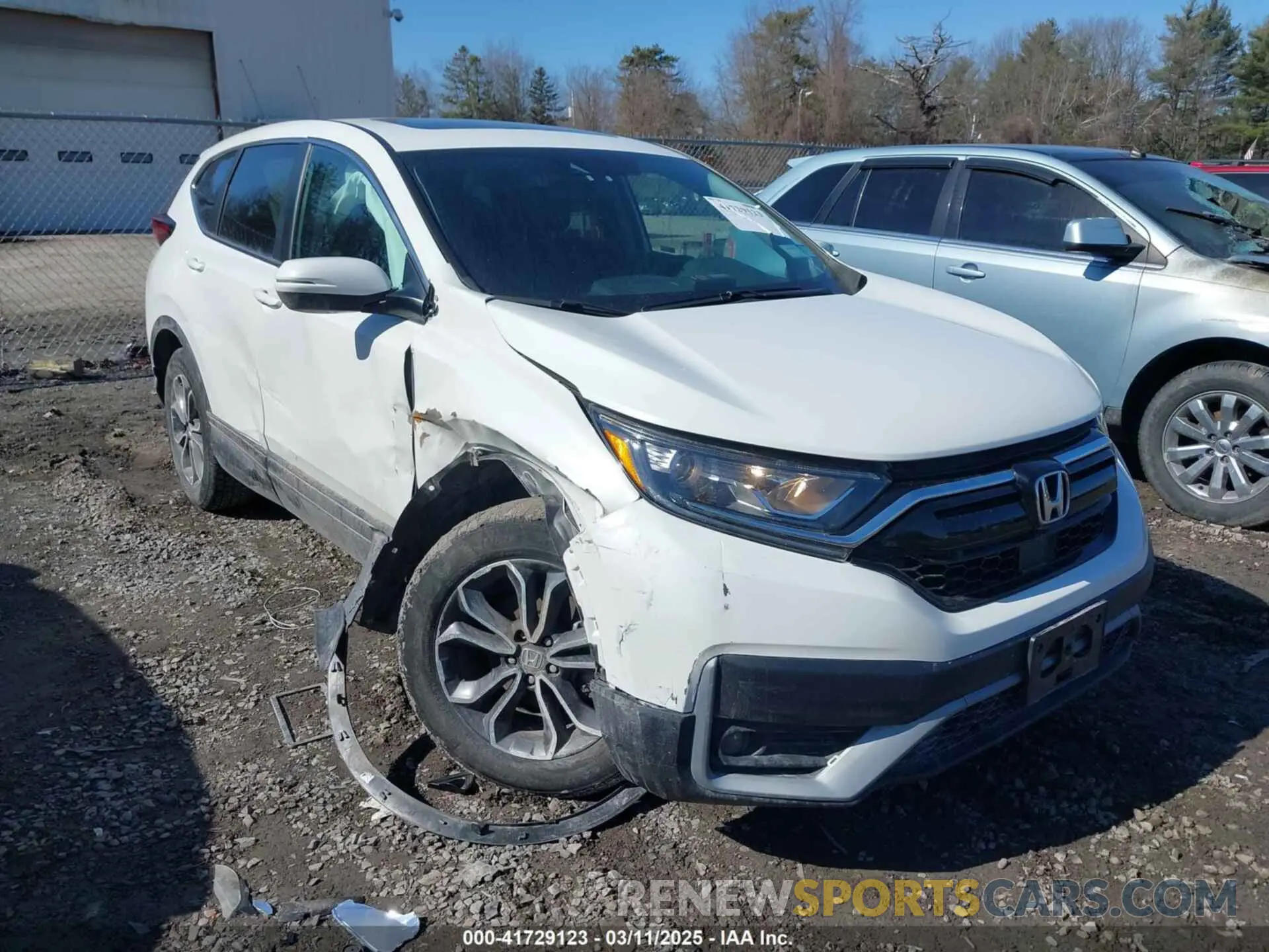 6 fotografías del automóvil dañado 2HKRW2H8XNH659712 HONDA CR-V 2022