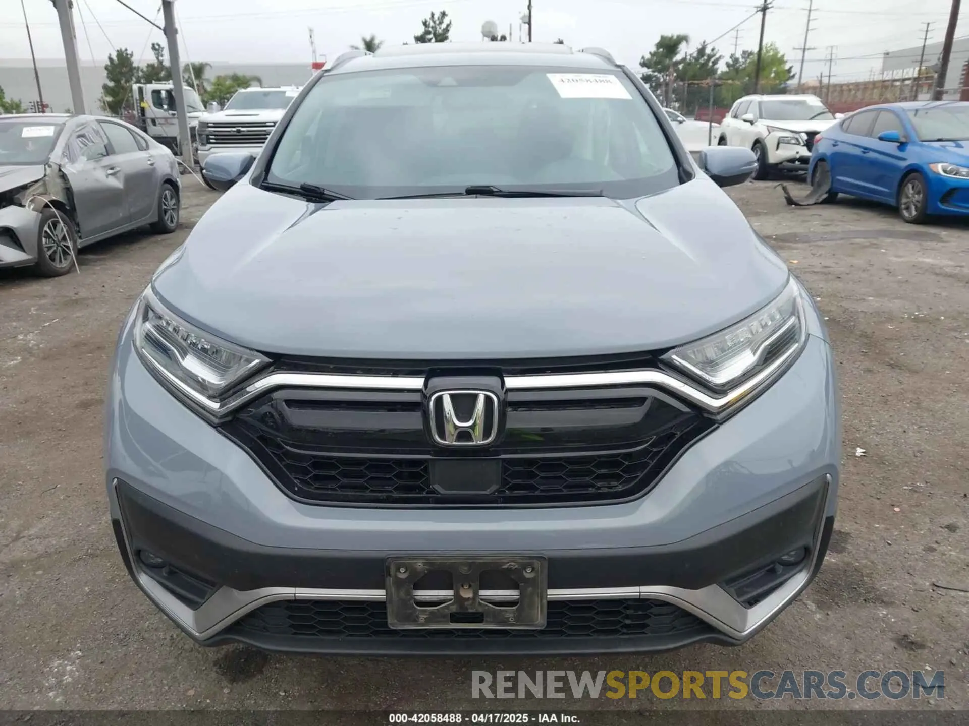 12 fotografías del automóvil dañado 2HKRW2H90NH600337 HONDA CR-V 2022