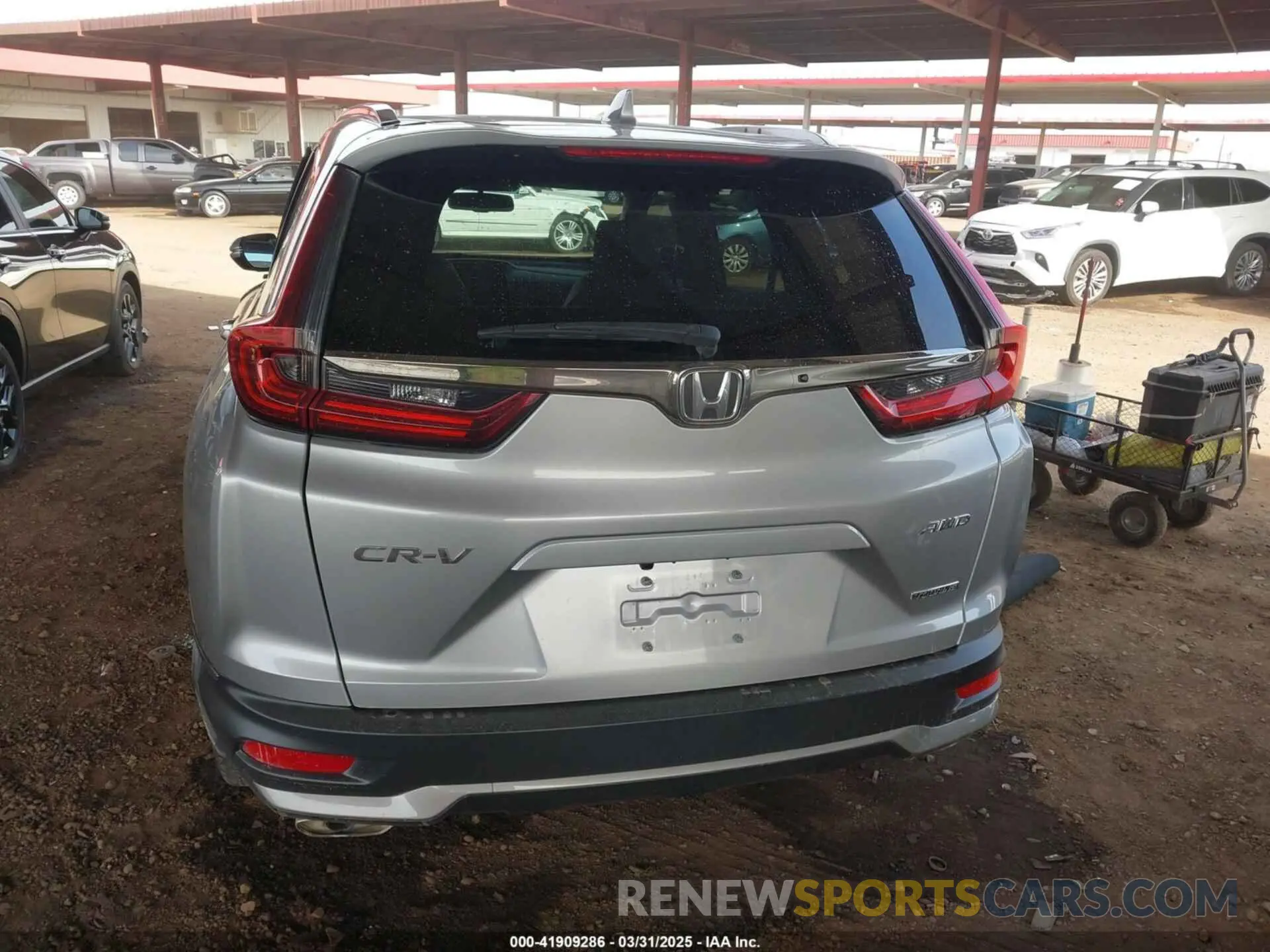 15 fotografías del automóvil dañado 2HKRW2H90NH639932 HONDA CR-V 2022