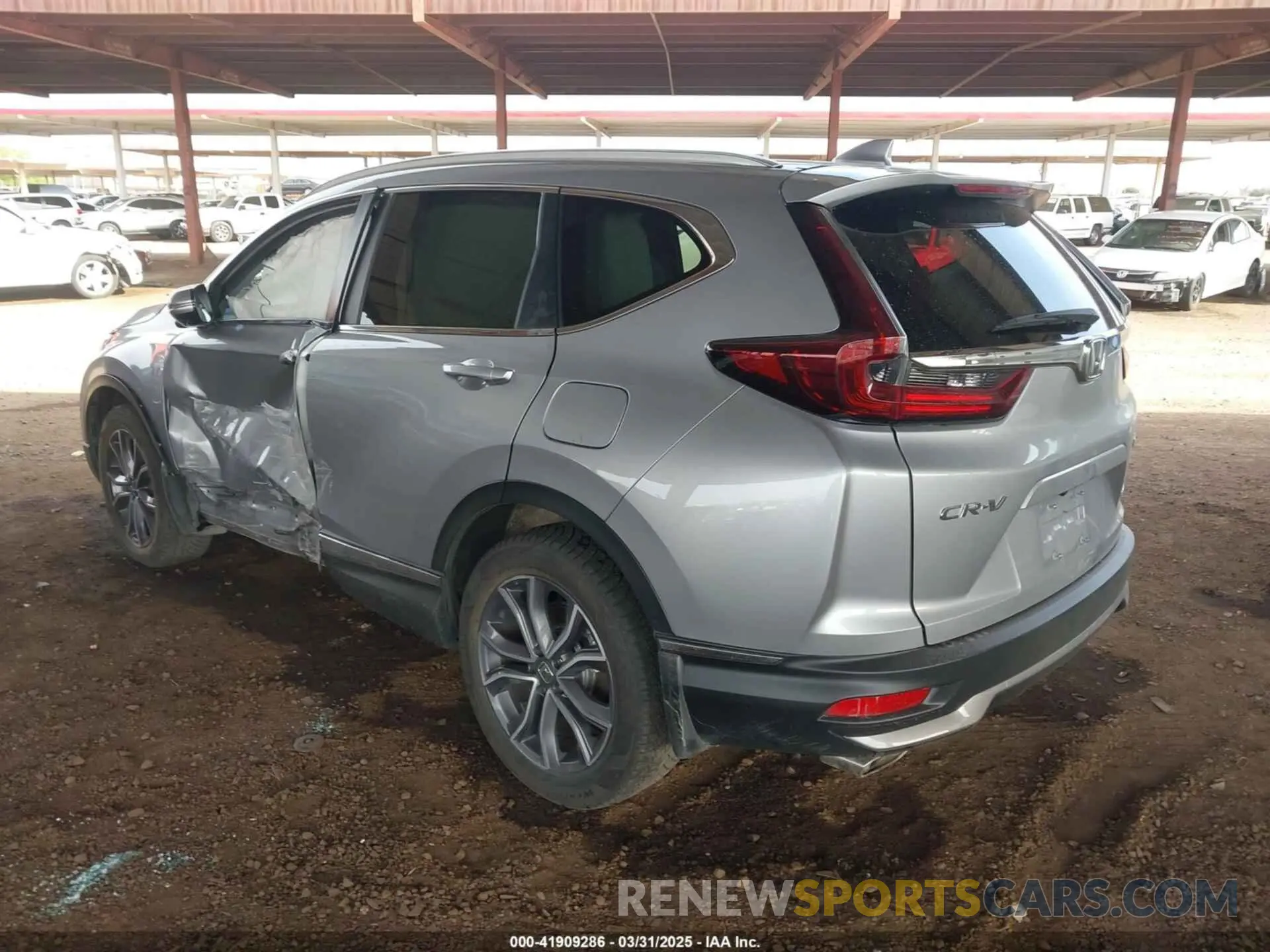 3 fotografías del automóvil dañado 2HKRW2H90NH639932 HONDA CR-V 2022