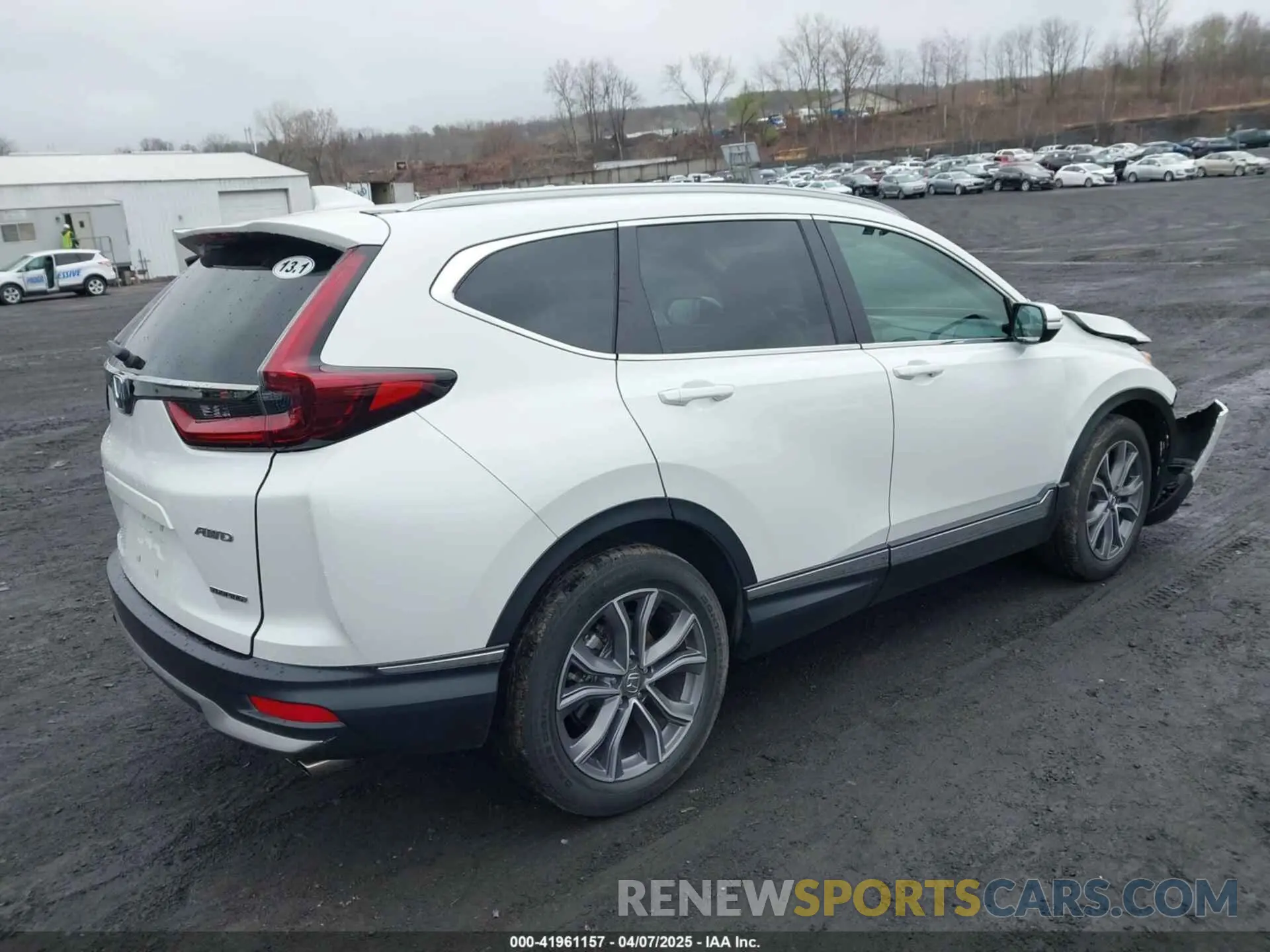 4 fotografías del automóvil dañado 2HKRW2H90NH666001 HONDA CR-V 2022
