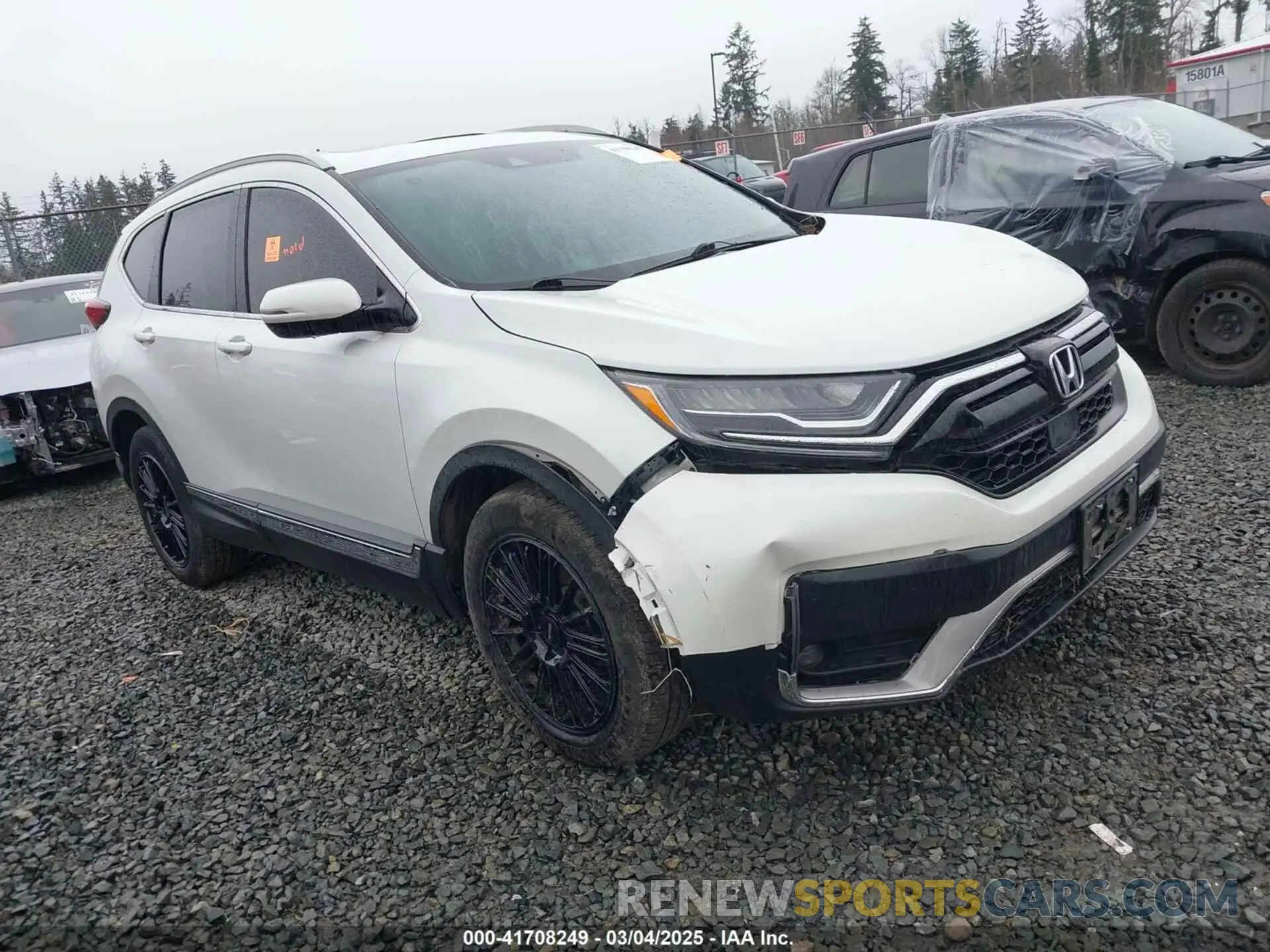 1 fotografías del automóvil dañado 2HKRW2H93NH642517 HONDA CR-V 2022