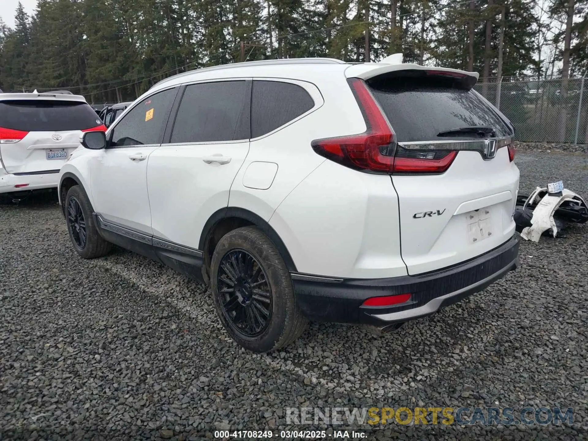 3 fotografías del automóvil dañado 2HKRW2H93NH642517 HONDA CR-V 2022