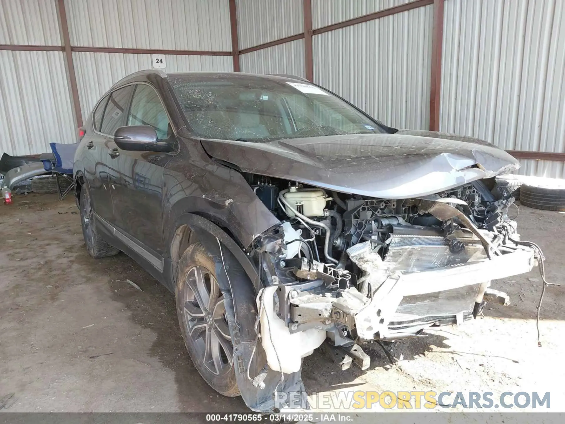 1 fotografías del automóvil dañado 2HKRW2H95NH647587 HONDA CR-V 2022