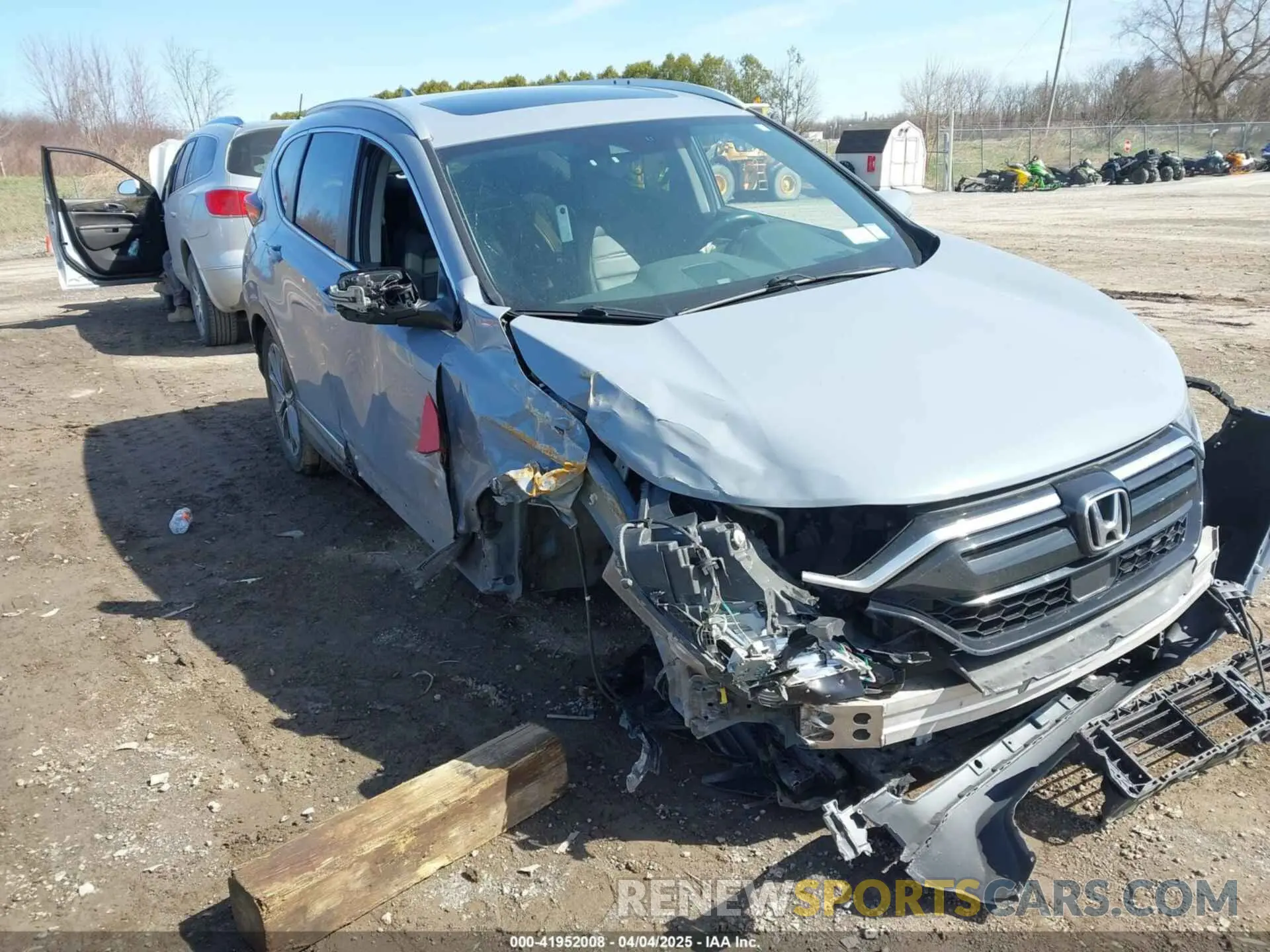 1 fotografías del automóvil dañado 2HKRW2H98NH607066 HONDA CR-V 2022