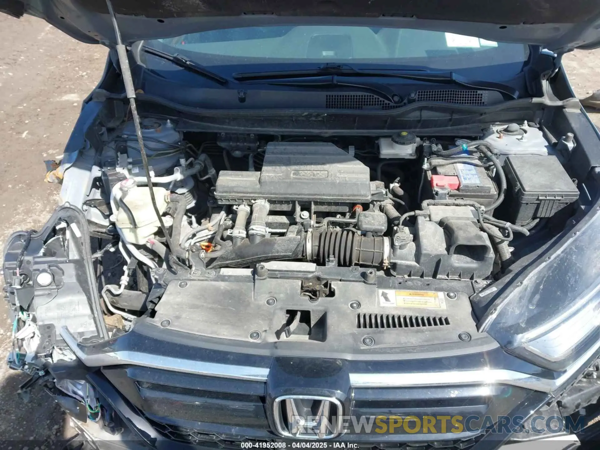 10 fotografías del automóvil dañado 2HKRW2H98NH607066 HONDA CR-V 2022