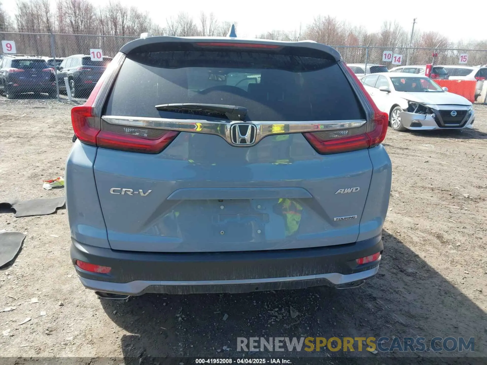 16 fotografías del automóvil dañado 2HKRW2H98NH607066 HONDA CR-V 2022