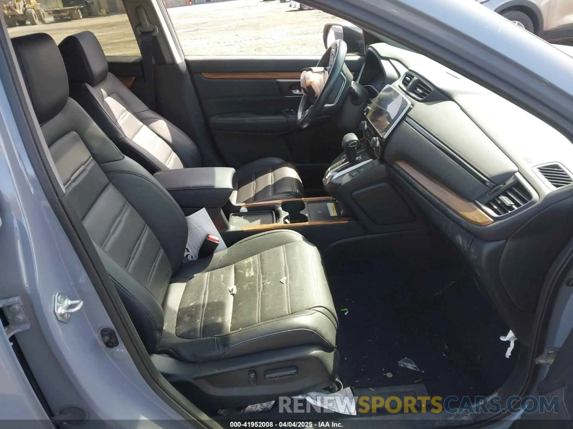 5 fotografías del automóvil dañado 2HKRW2H98NH607066 HONDA CR-V 2022