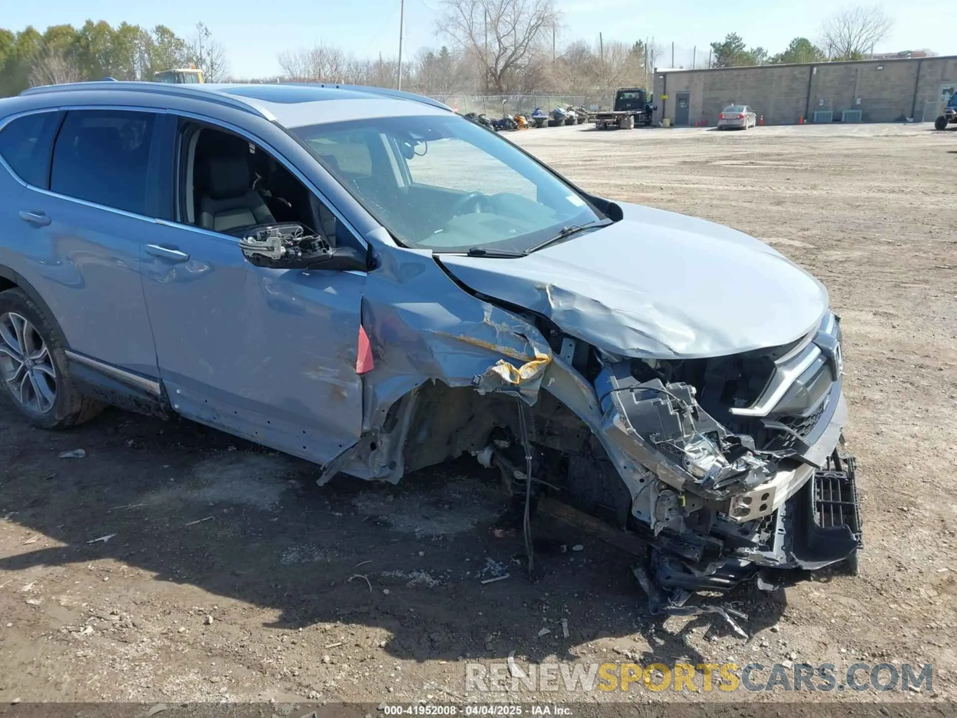 6 fotografías del automóvil dañado 2HKRW2H98NH607066 HONDA CR-V 2022