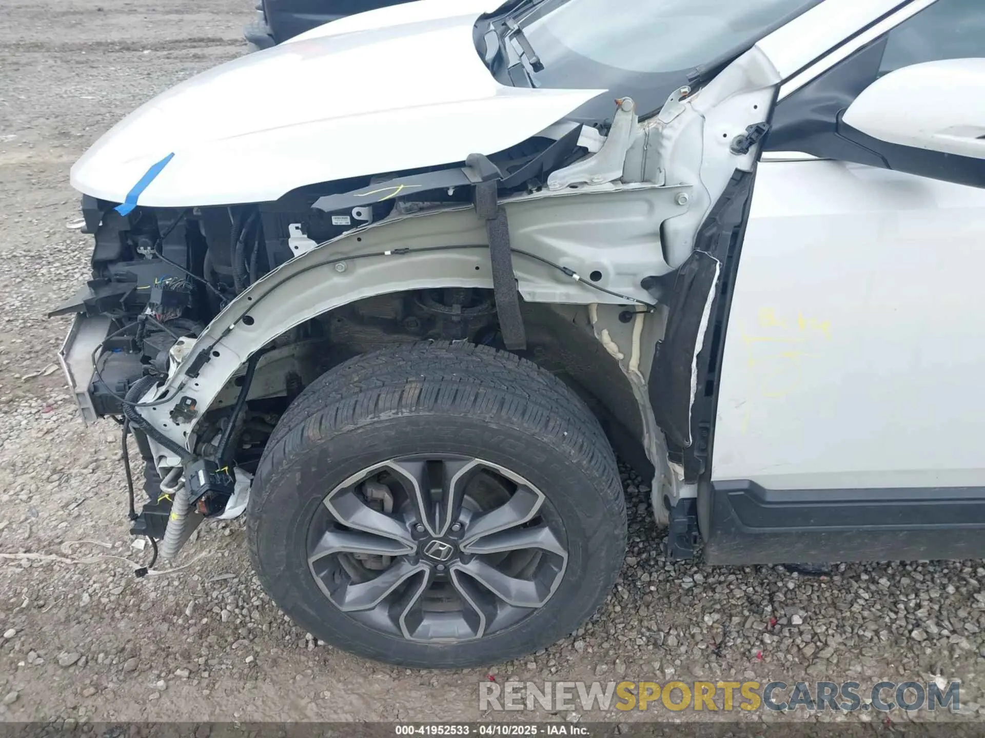 18 fotografías del automóvil dañado 5J6RT6H56NL005513 HONDA CR-V 2022