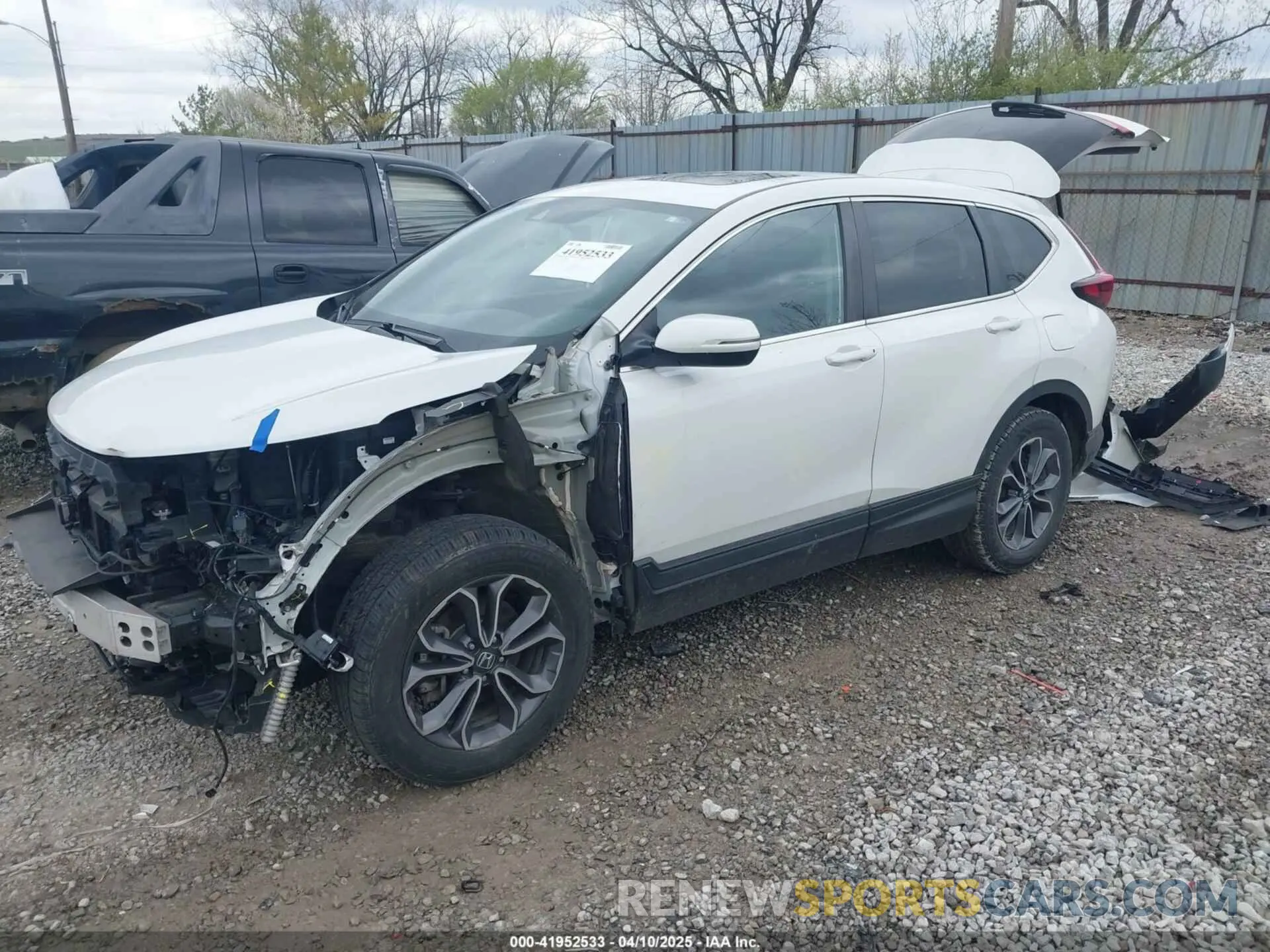 2 fotografías del automóvil dañado 5J6RT6H56NL005513 HONDA CR-V 2022