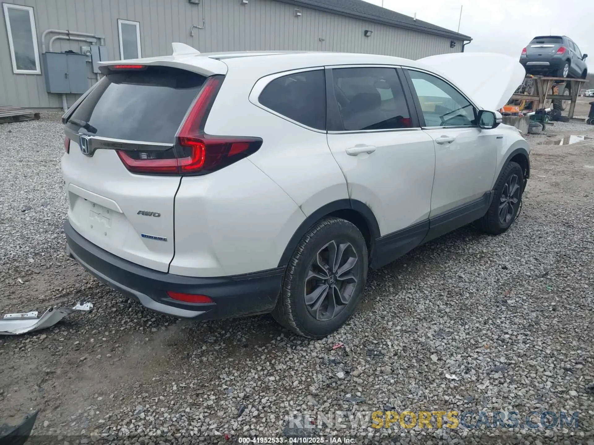 4 fotografías del automóvil dañado 5J6RT6H56NL005513 HONDA CR-V 2022