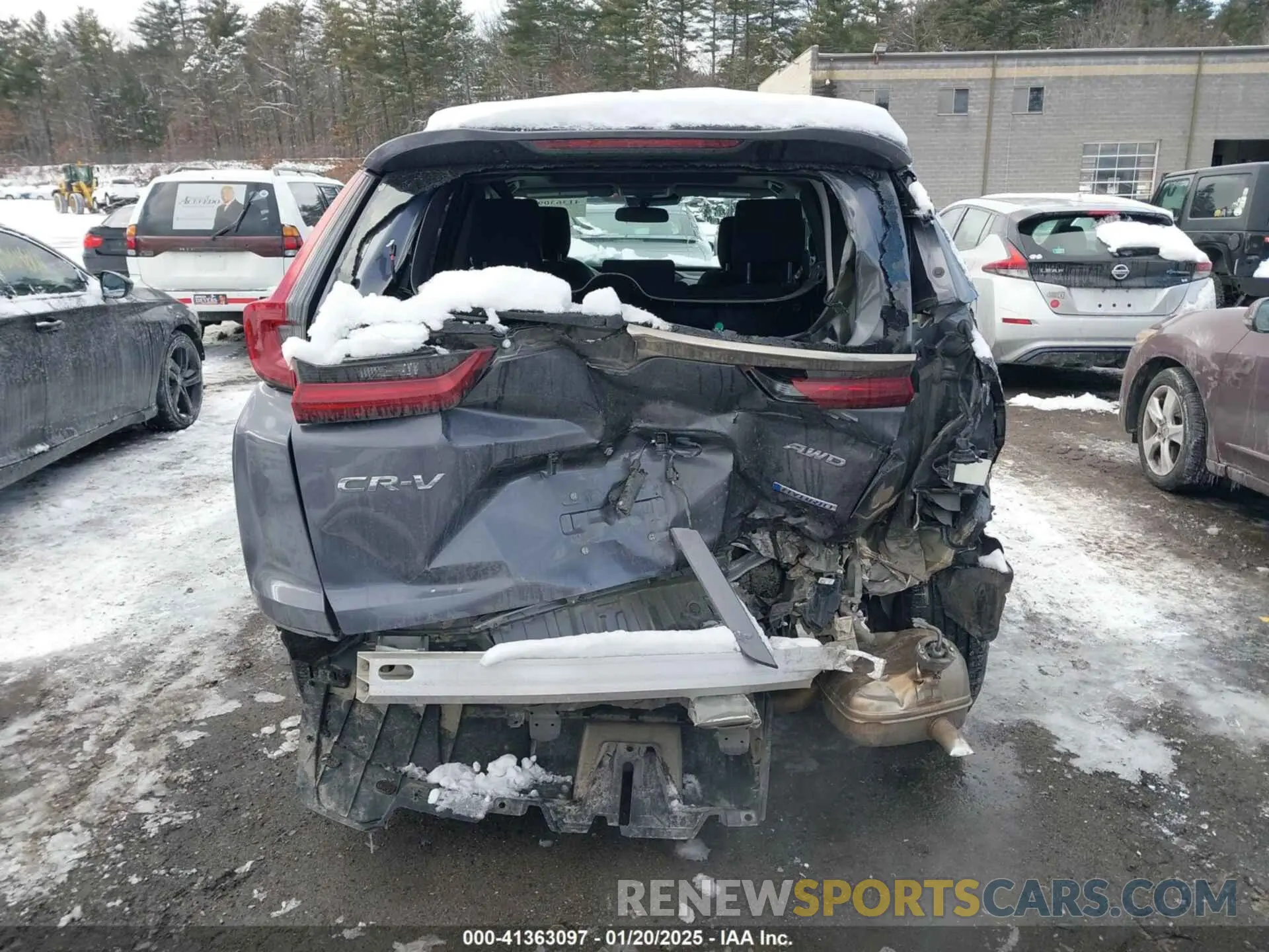 17 fotografías del automóvil dañado 5J6RT6H56NL032081 HONDA CR-V 2022