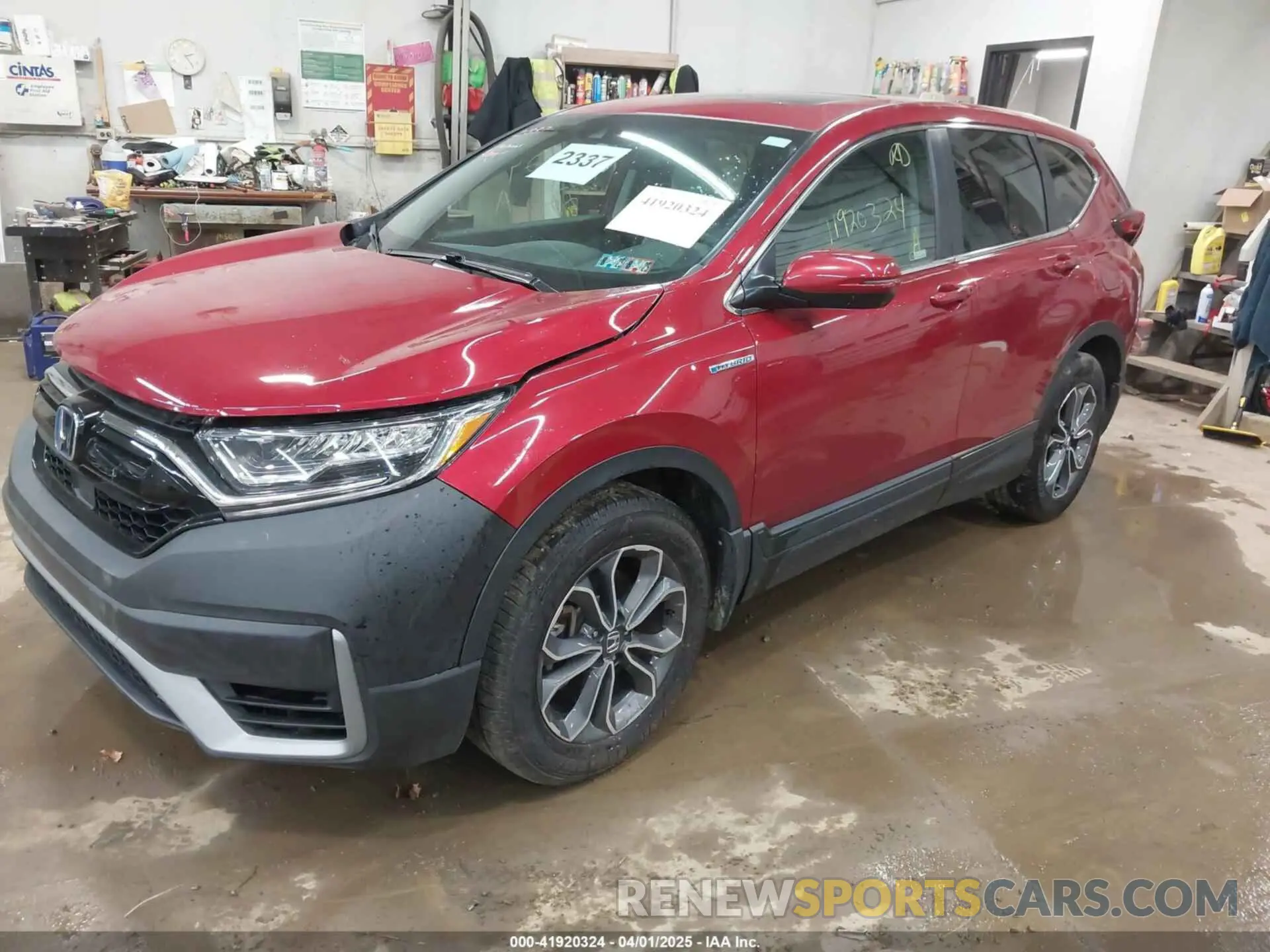 2 fotografías del automóvil dañado 5J6RT6H59NL042572 HONDA CR-V 2022