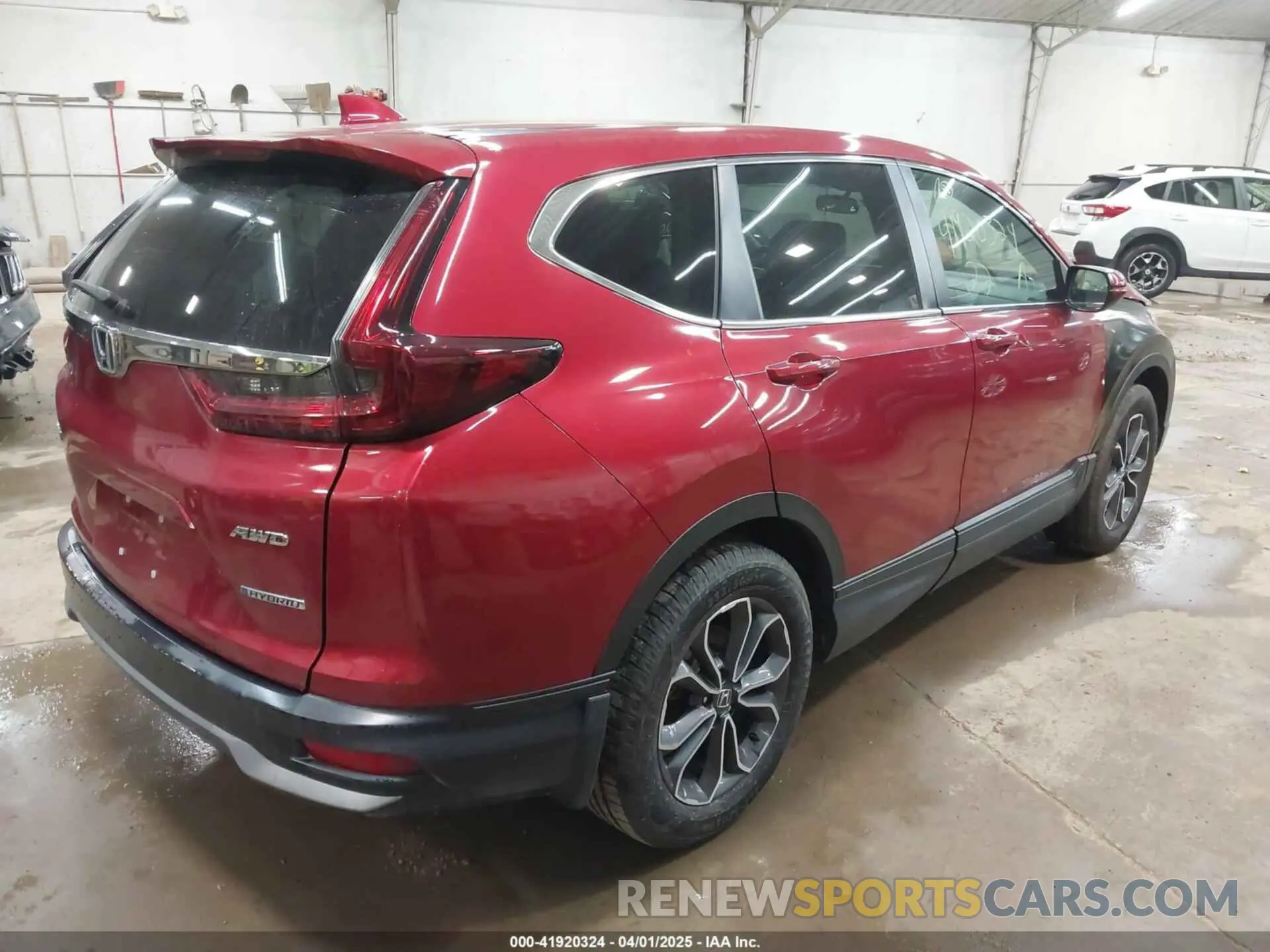 4 fotografías del automóvil dañado 5J6RT6H59NL042572 HONDA CR-V 2022
