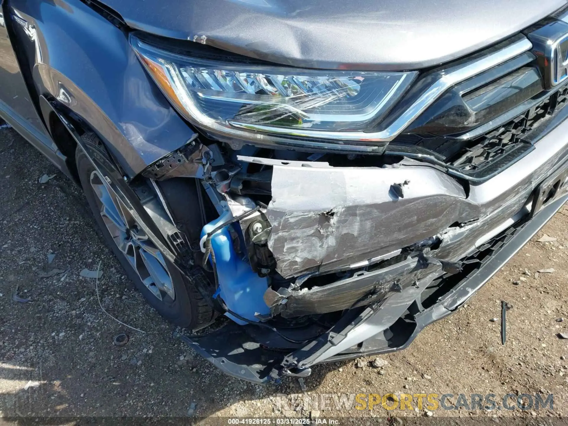 19 fotografías del automóvil dañado 5J6RT6H82NL027115 HONDA CR-V 2022