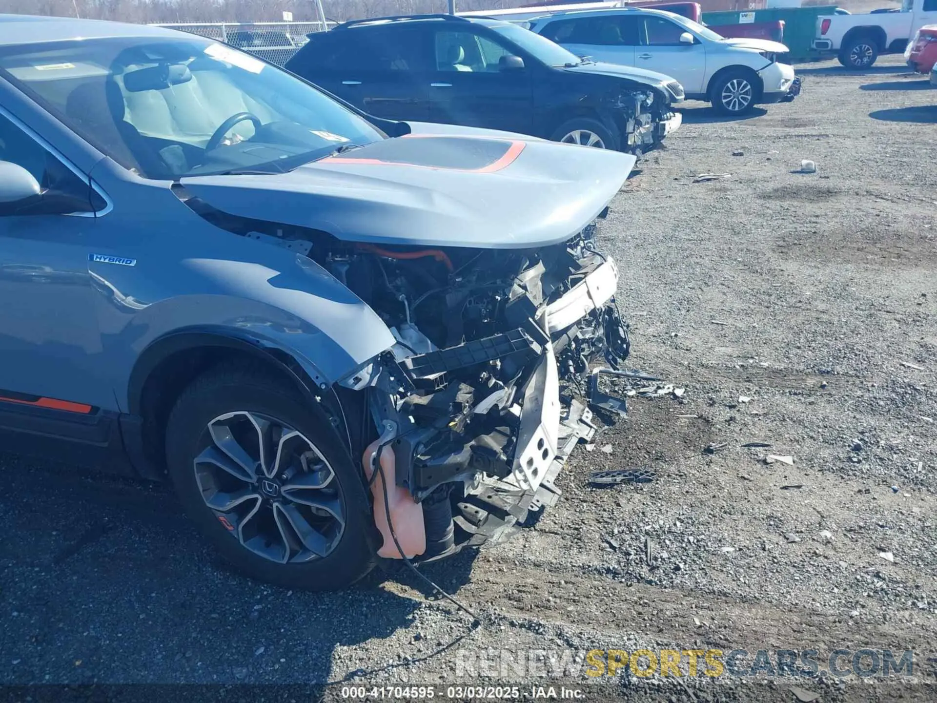 19 fotografías del automóvil dañado 5J6RT6H82NL042665 HONDA CR-V 2022