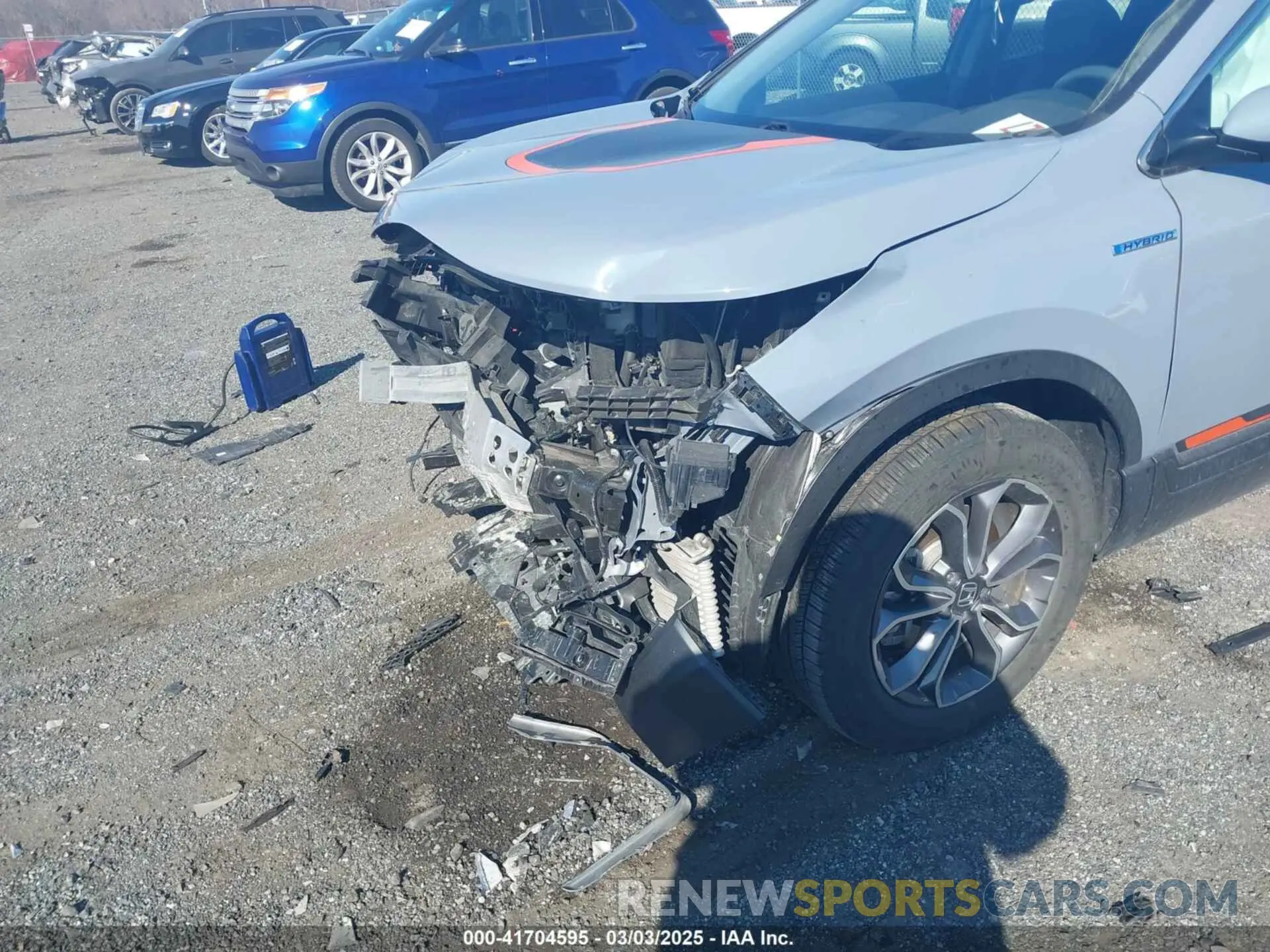 21 fotografías del automóvil dañado 5J6RT6H82NL042665 HONDA CR-V 2022