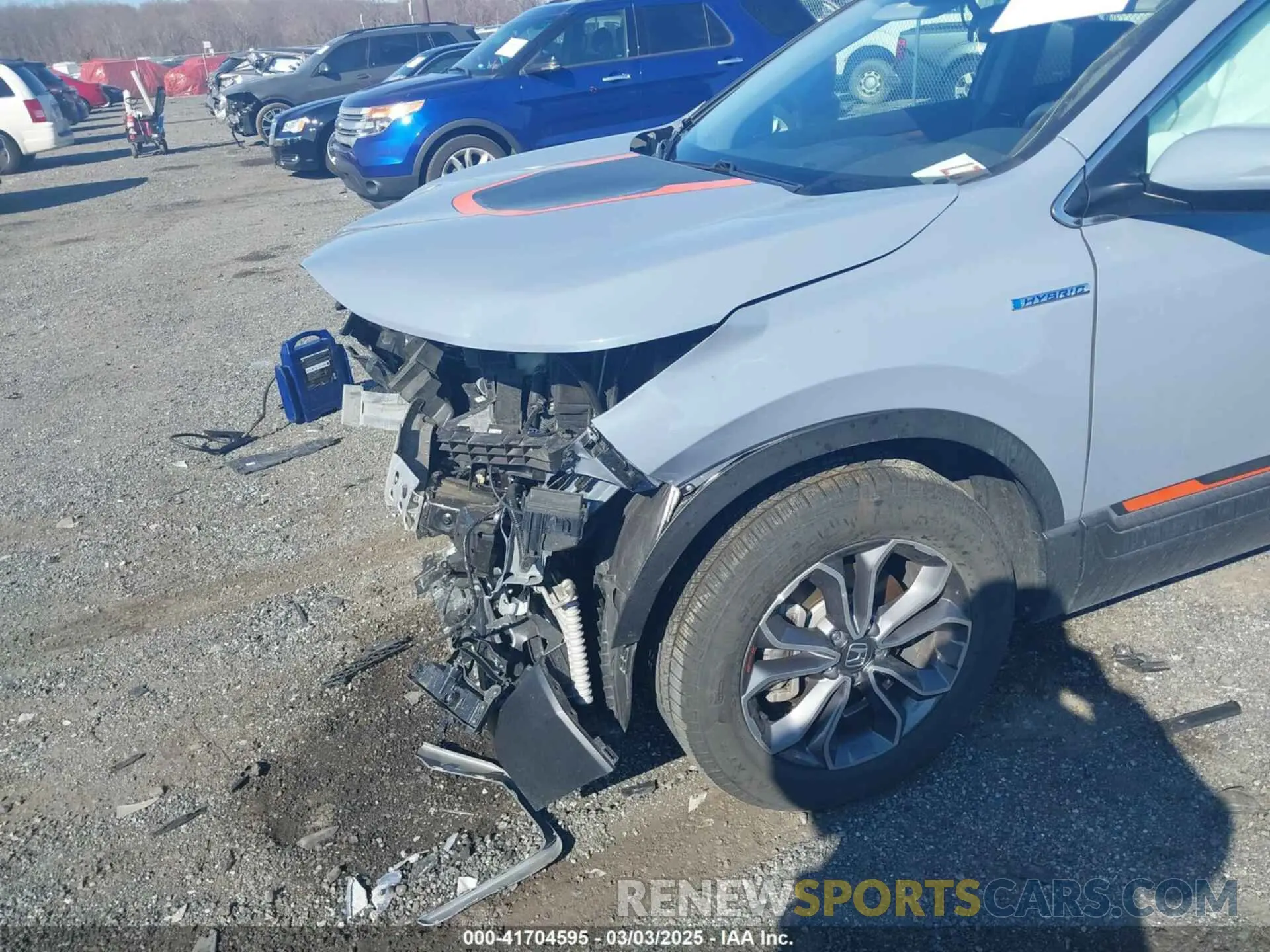 22 fotografías del automóvil dañado 5J6RT6H82NL042665 HONDA CR-V 2022