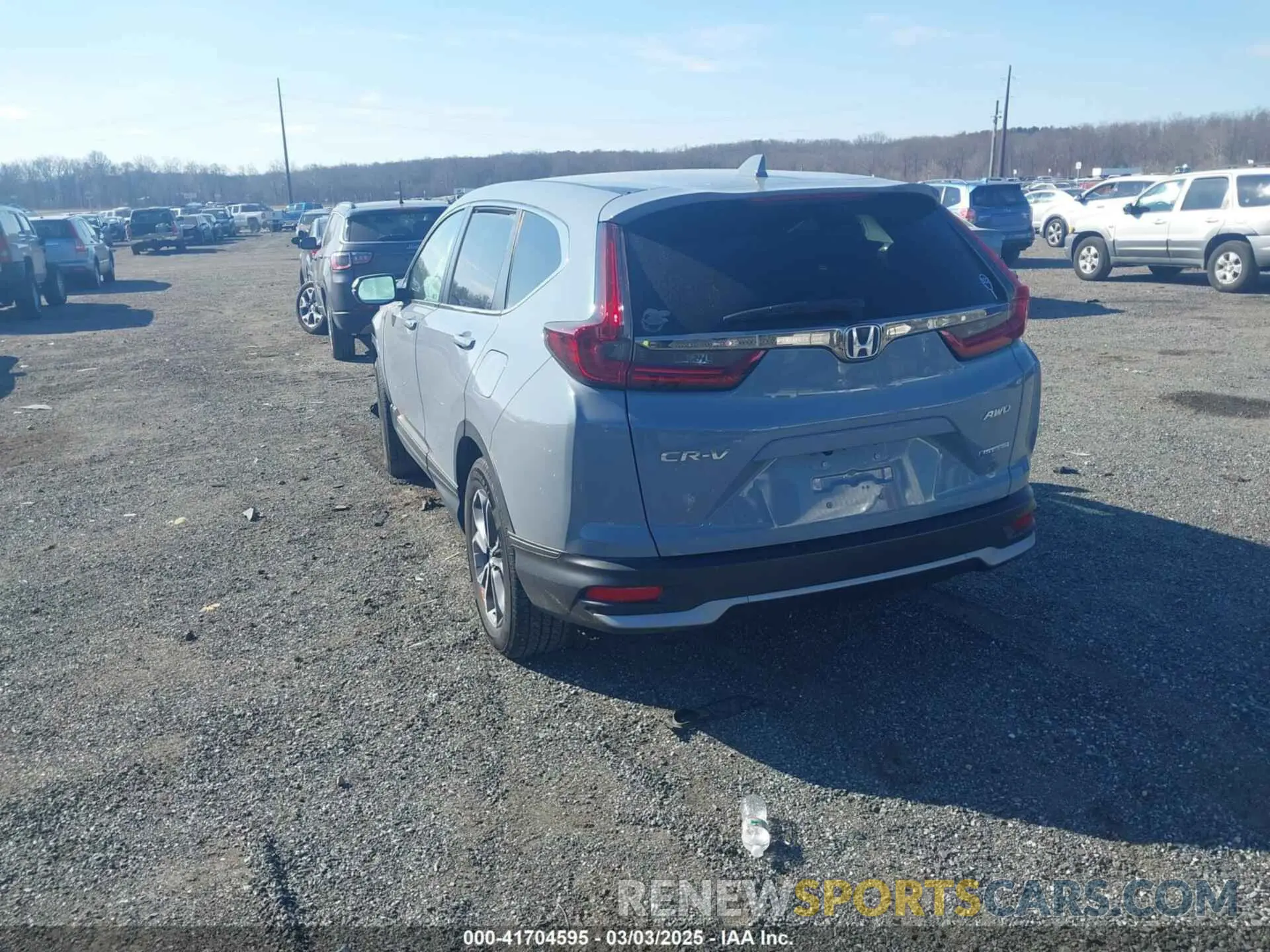 3 fotografías del automóvil dañado 5J6RT6H82NL042665 HONDA CR-V 2022
