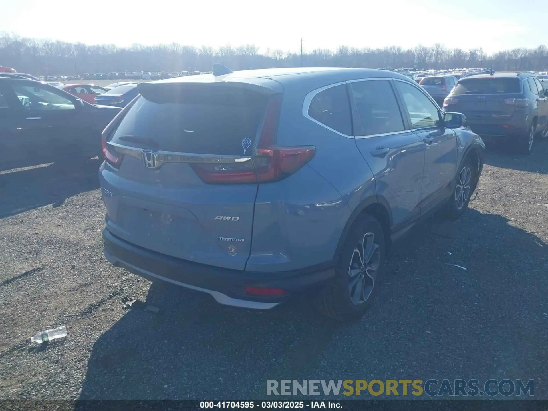 4 fotografías del automóvil dañado 5J6RT6H82NL042665 HONDA CR-V 2022