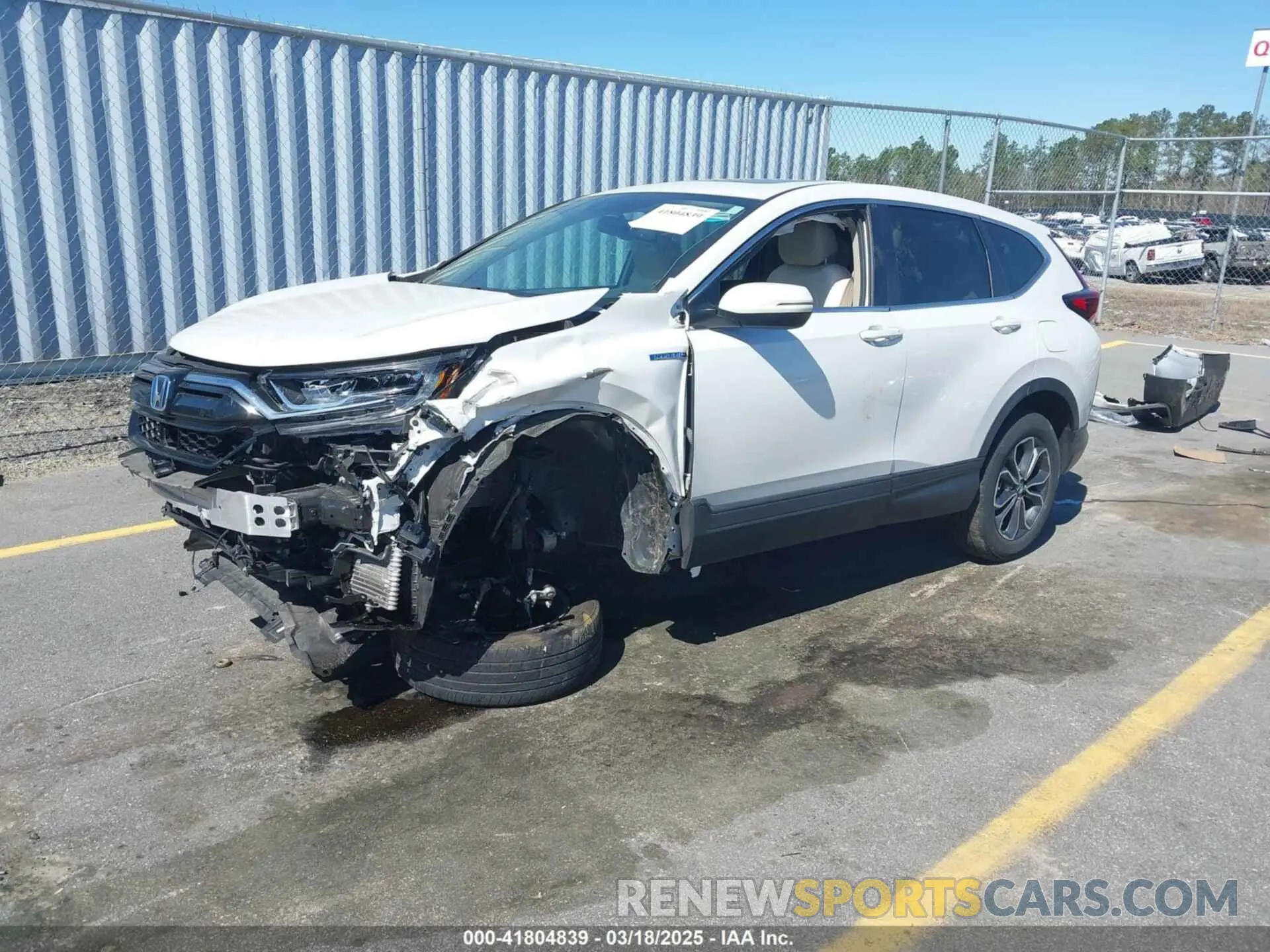 2 fotografías del automóvil dañado 5J6RT6H83NL029858 HONDA CR-V 2022