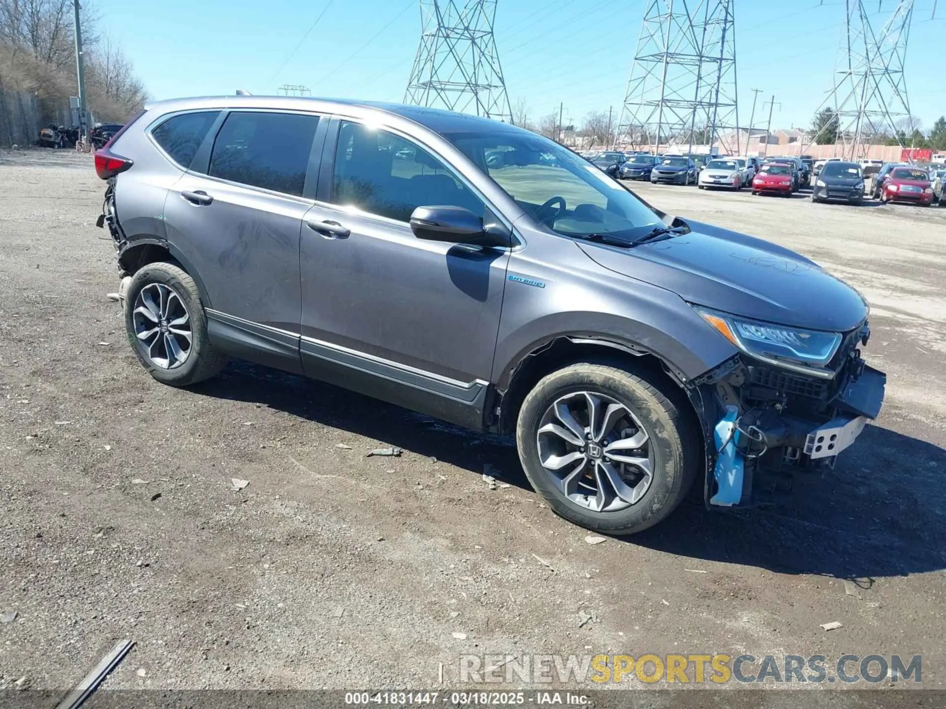 1 fotografías del automóvil dañado 5J6RT6H83NL032596 HONDA CR-V 2022