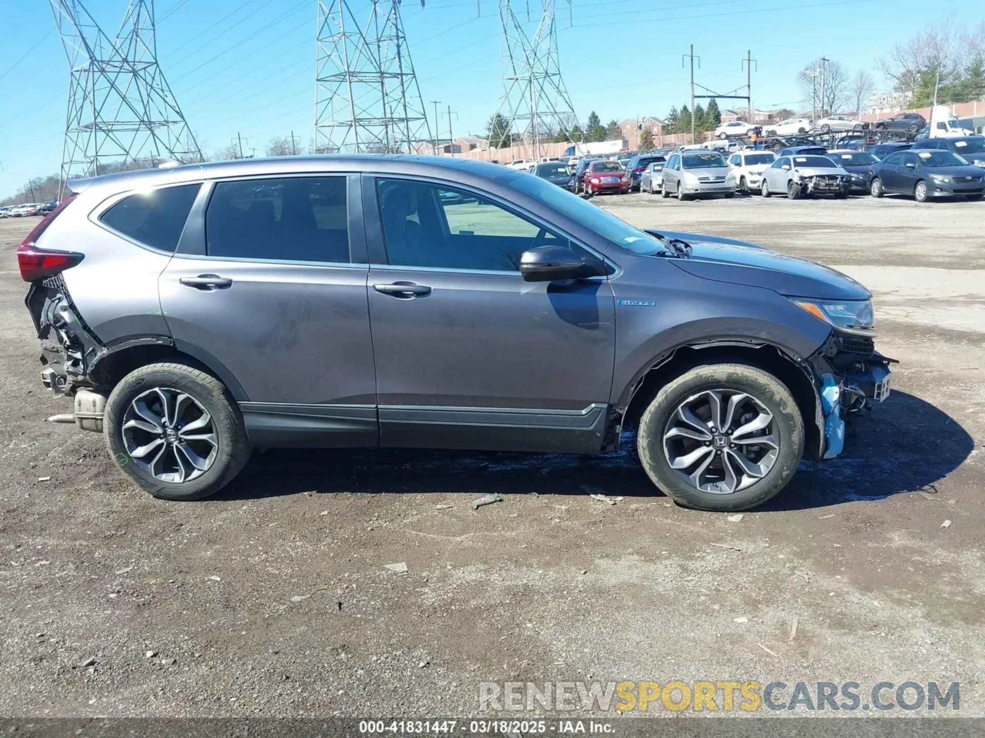 14 fotografías del automóvil dañado 5J6RT6H83NL032596 HONDA CR-V 2022