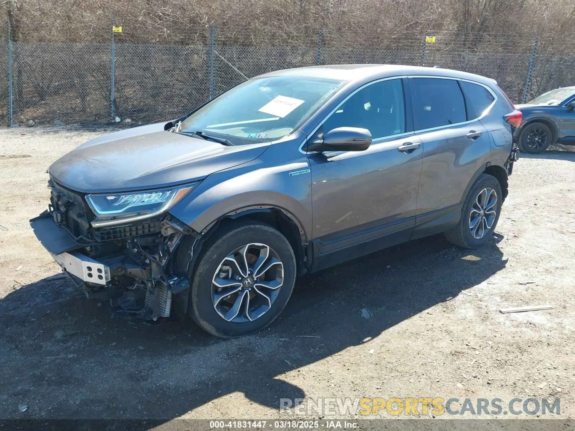 2 fotografías del automóvil dañado 5J6RT6H83NL032596 HONDA CR-V 2022