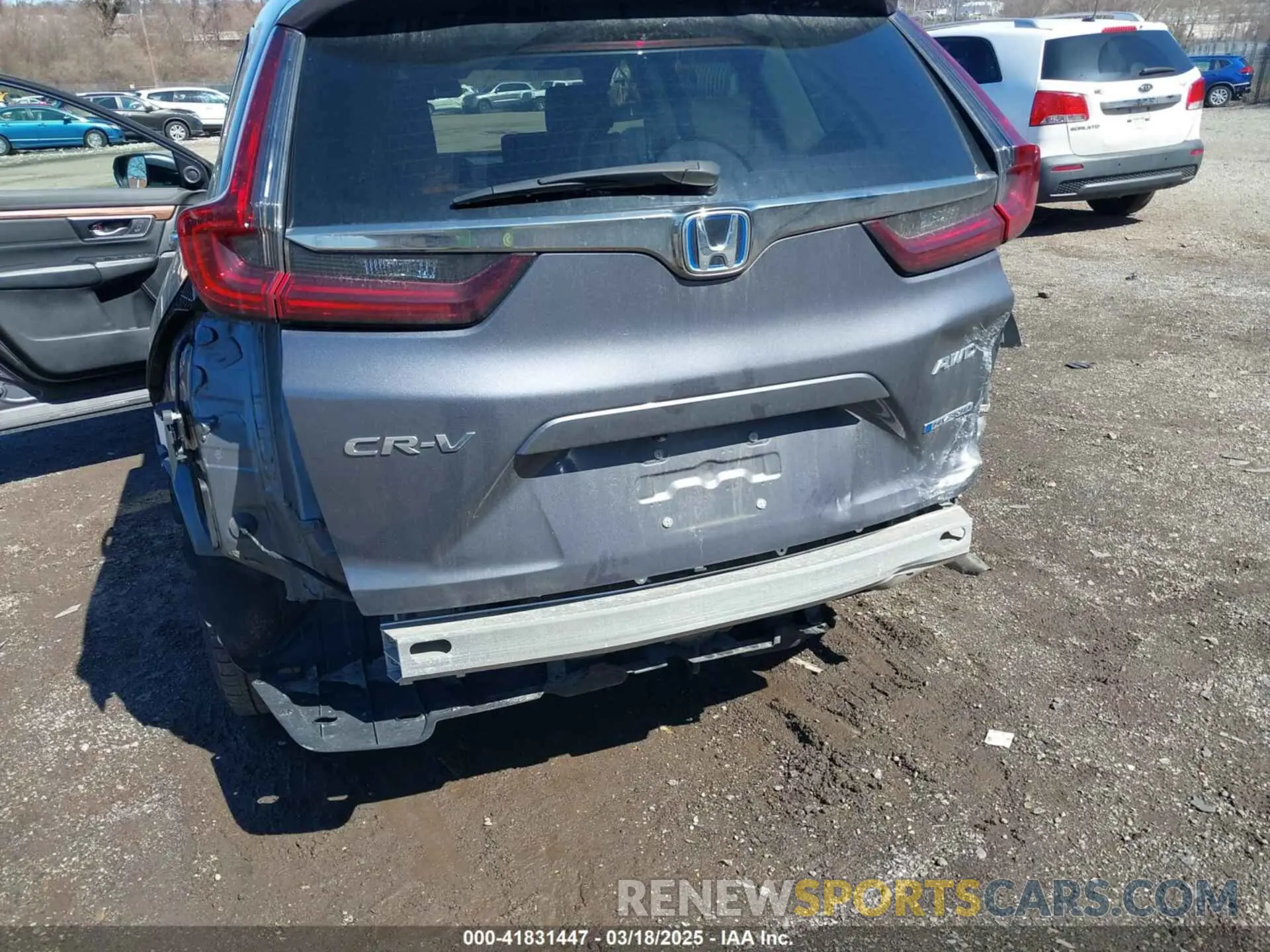 6 fotografías del automóvil dañado 5J6RT6H83NL032596 HONDA CR-V 2022