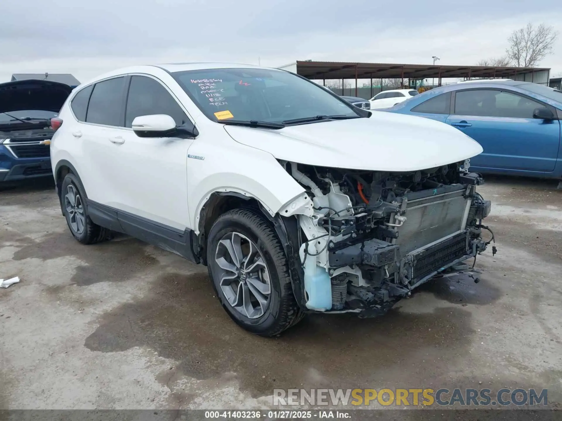 1 fotografías del automóvil dañado 5J6RT6H87NL008642 HONDA CR-V 2022