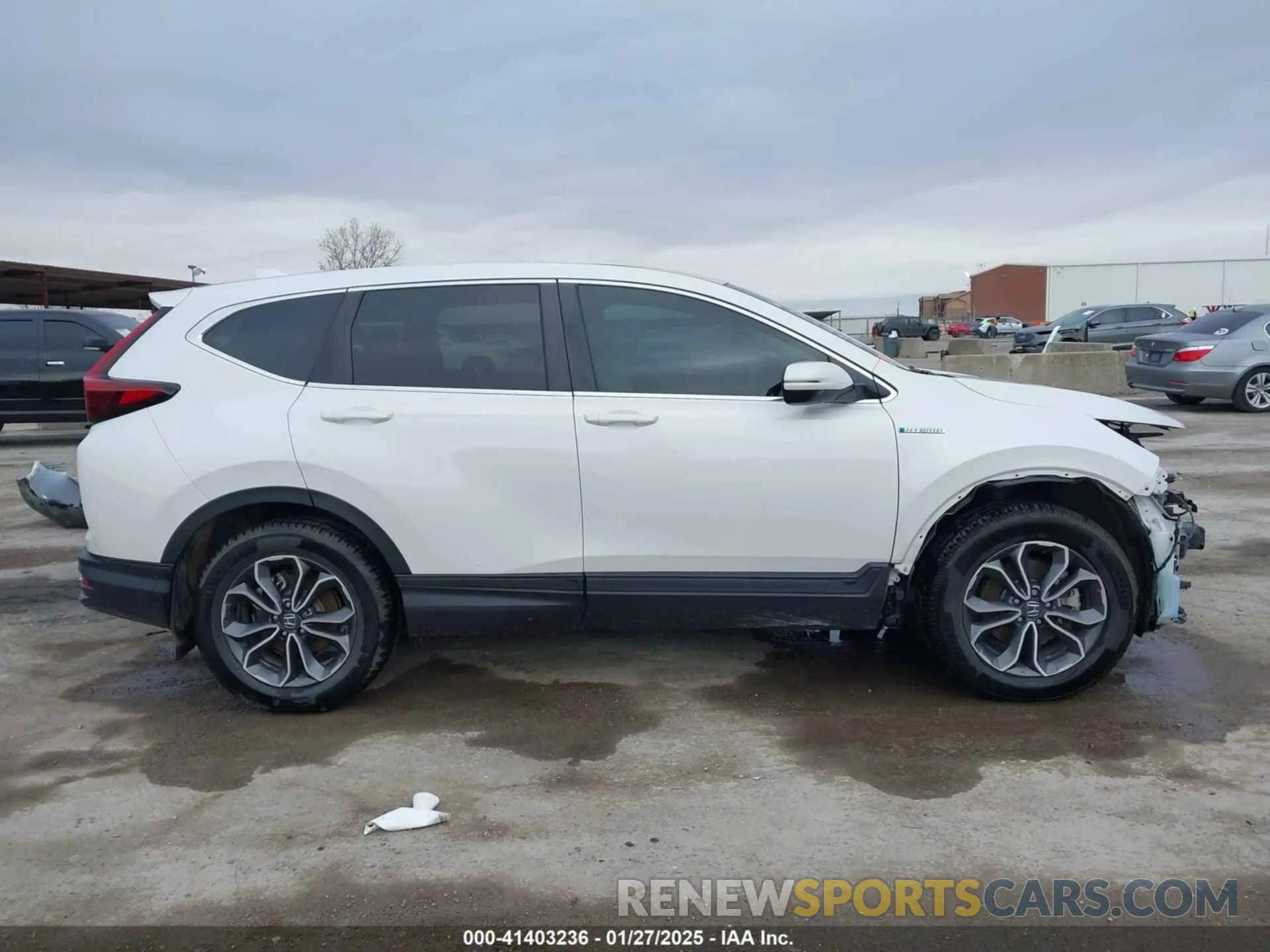 14 fotografías del automóvil dañado 5J6RT6H87NL008642 HONDA CR-V 2022