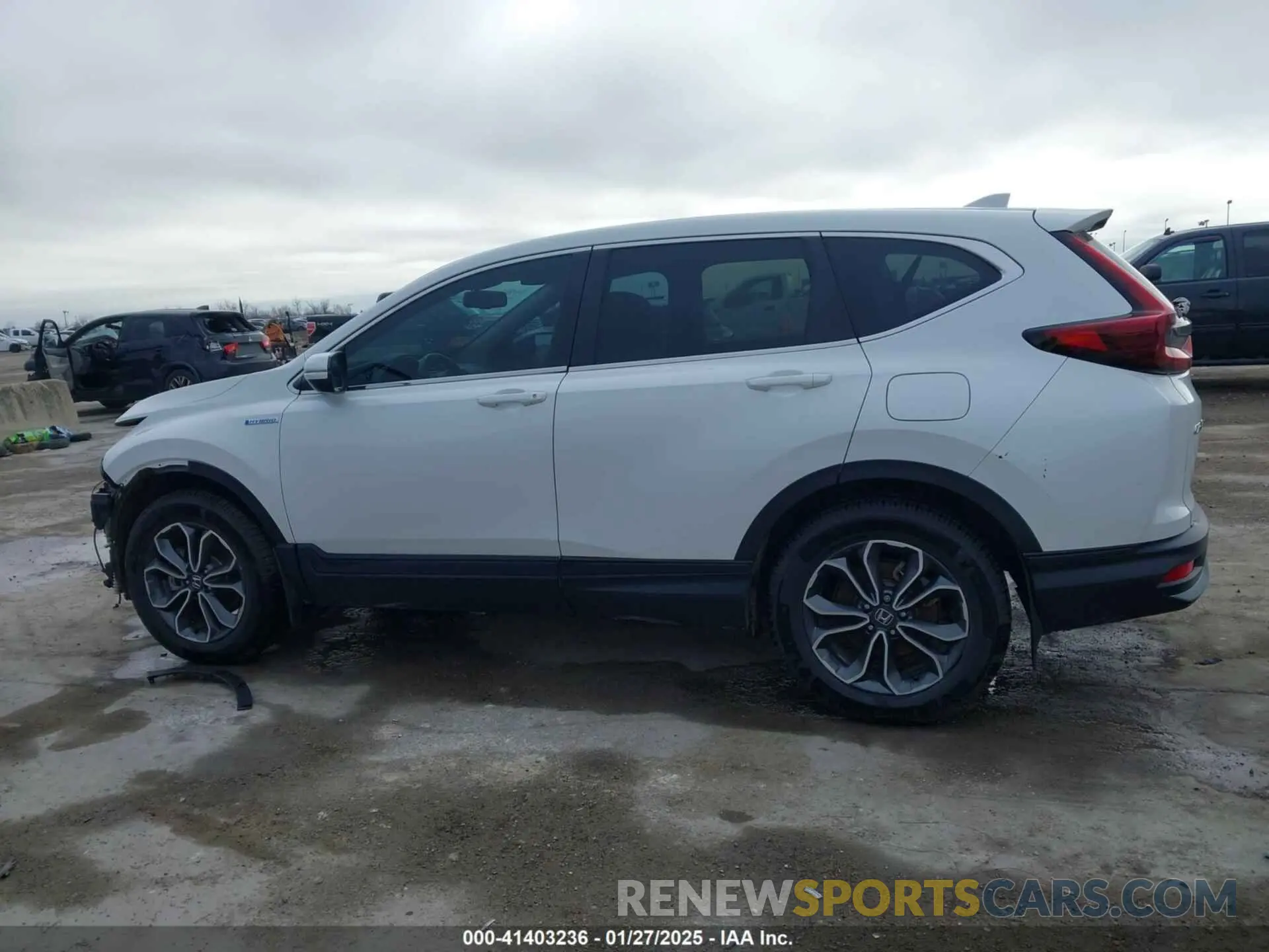 15 fotografías del automóvil dañado 5J6RT6H87NL008642 HONDA CR-V 2022