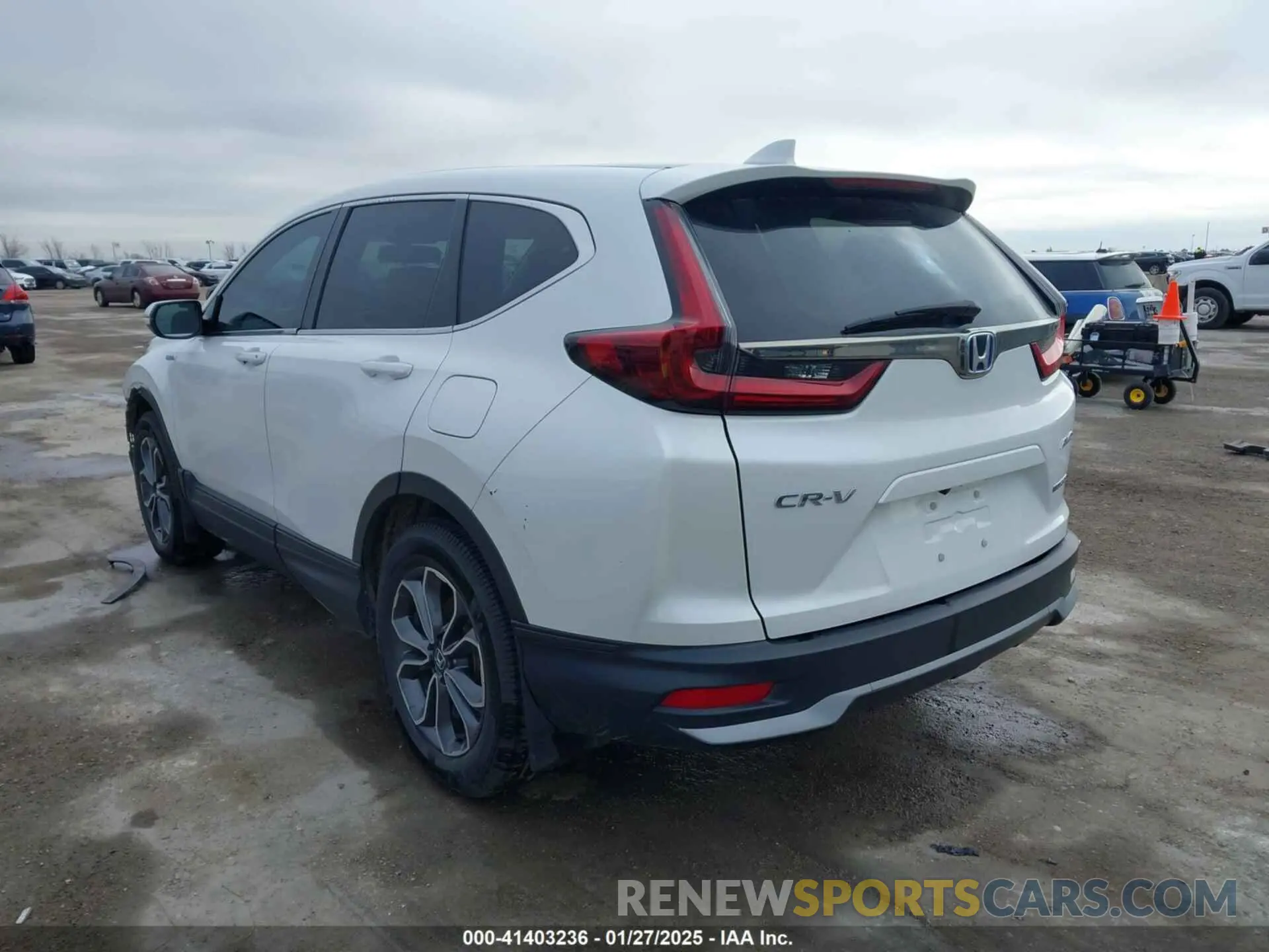 3 fotografías del automóvil dañado 5J6RT6H87NL008642 HONDA CR-V 2022